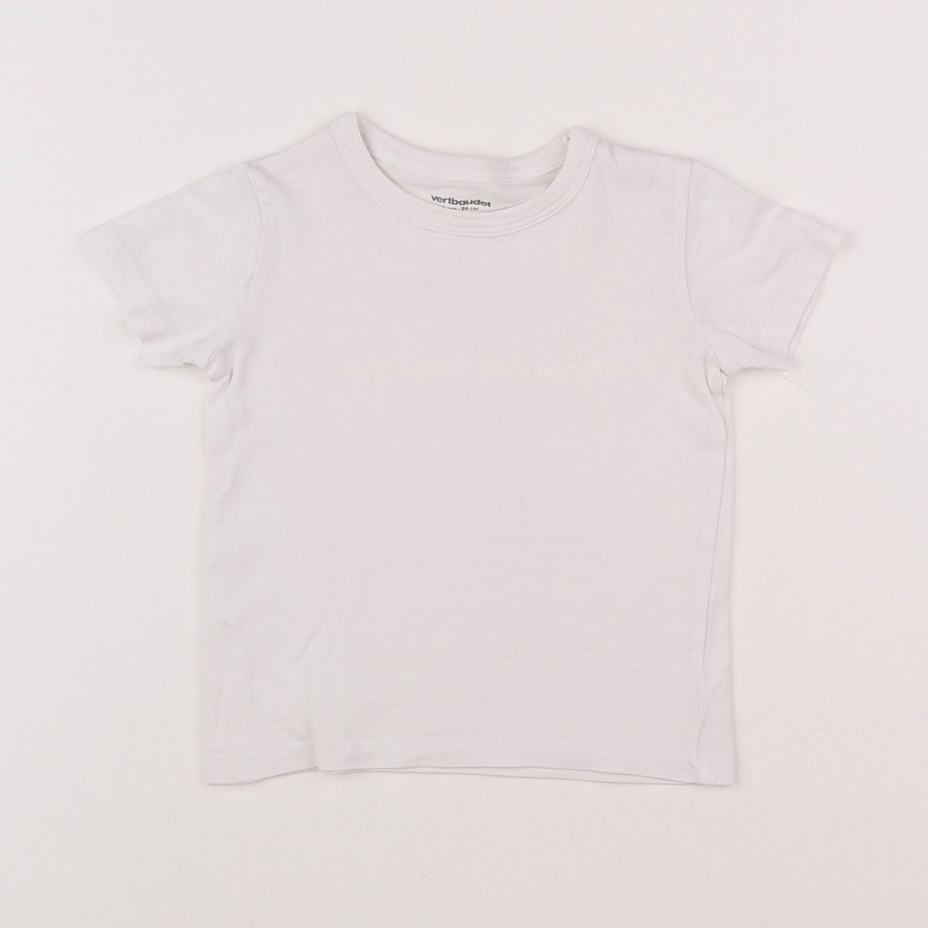 Vertbaudet - maillot de corps blanc - 6 ans