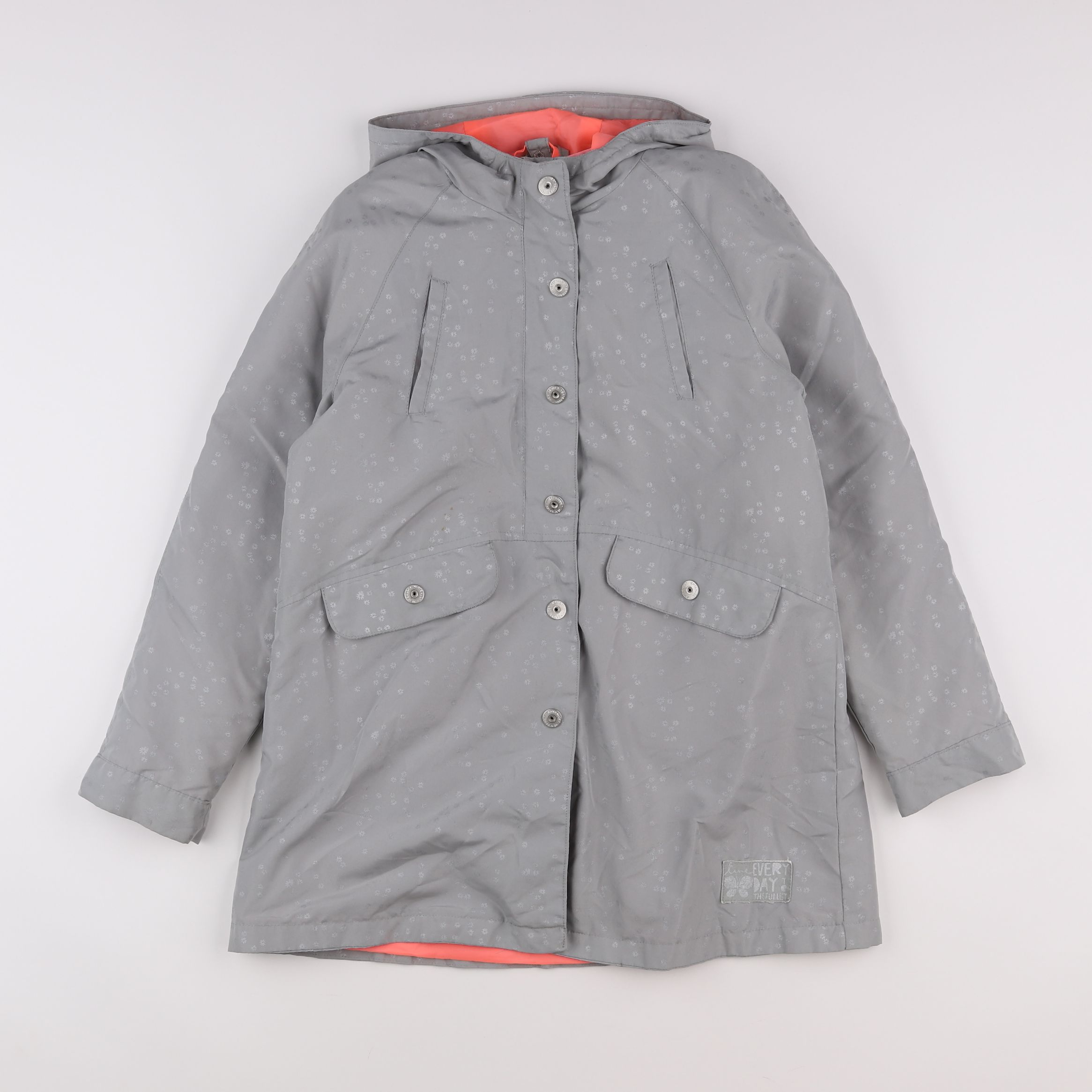 Vertbaudet - parka gris - 12 ans