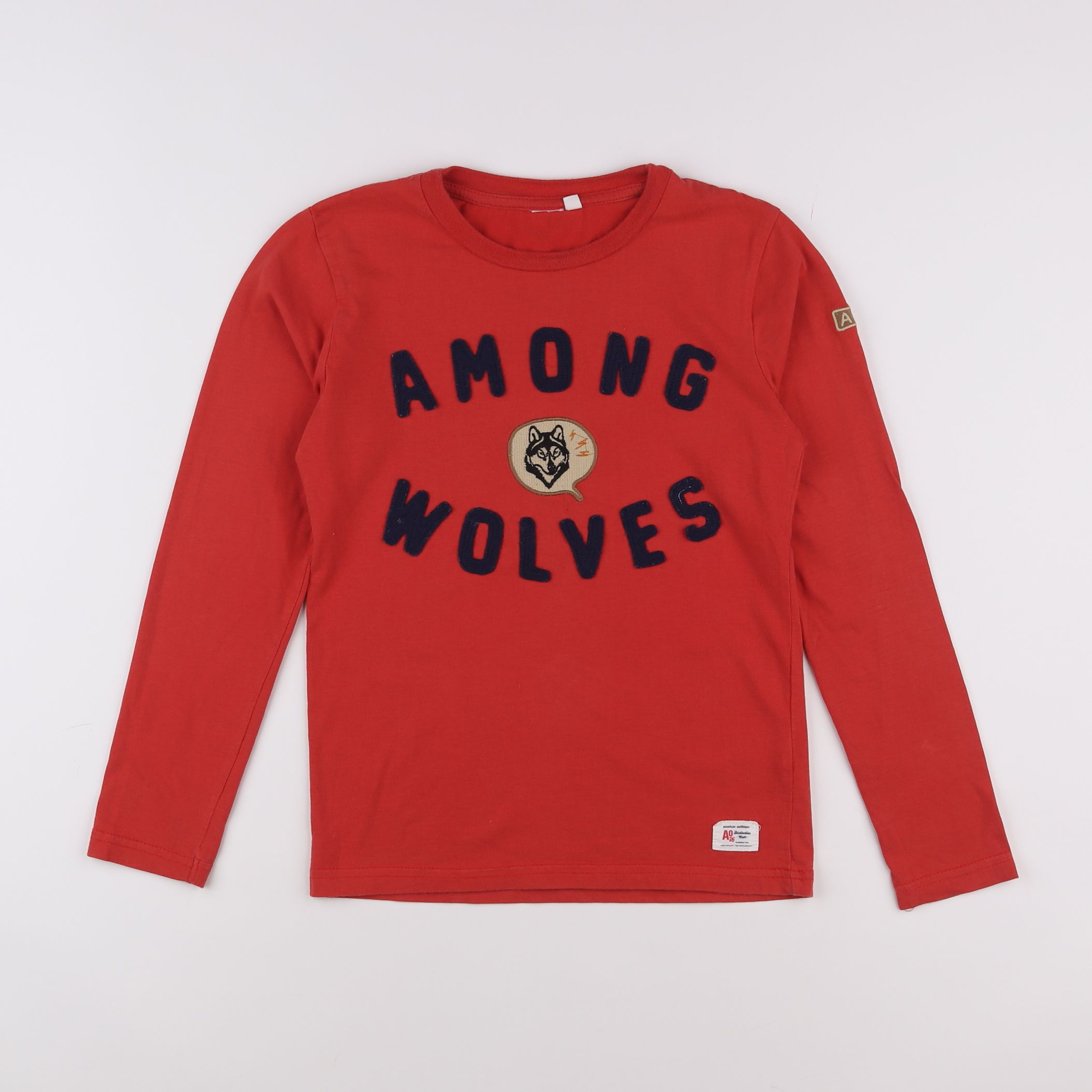 American Outfitters - tee-shirt rouge - 10 ans