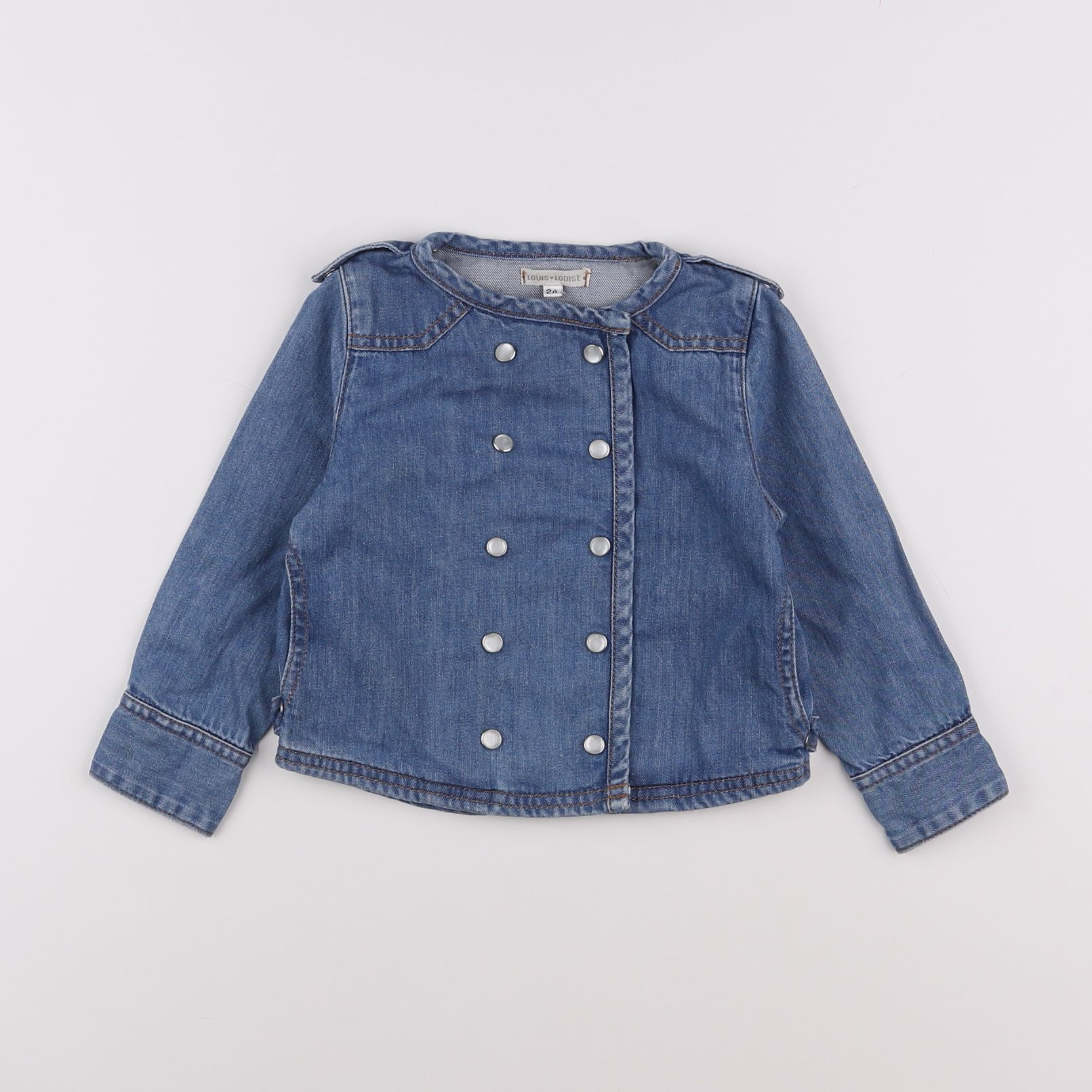 Louis Louise - veste bleu - 2 ans