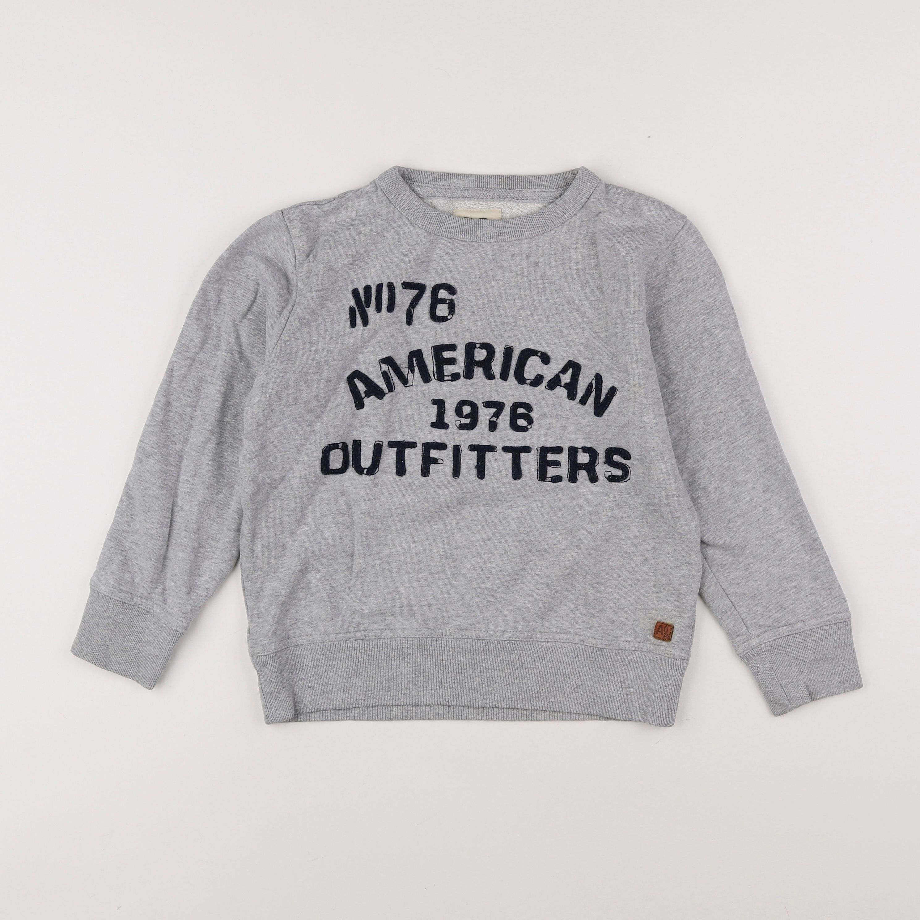 American Outfitters - sweat gris - 8 ans