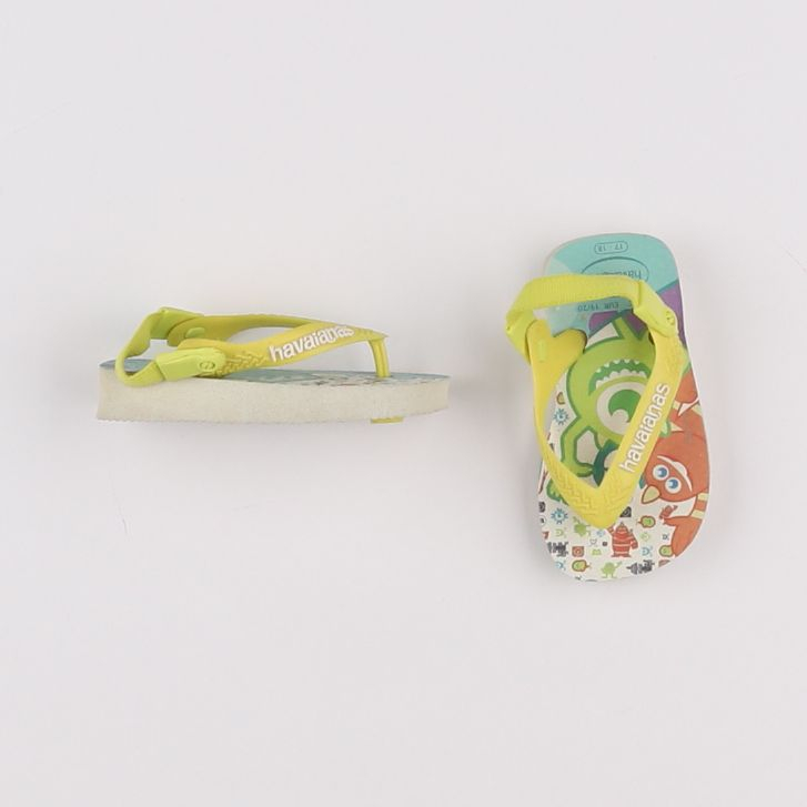 Havaianas - tongs multicolore - pointure 17/18