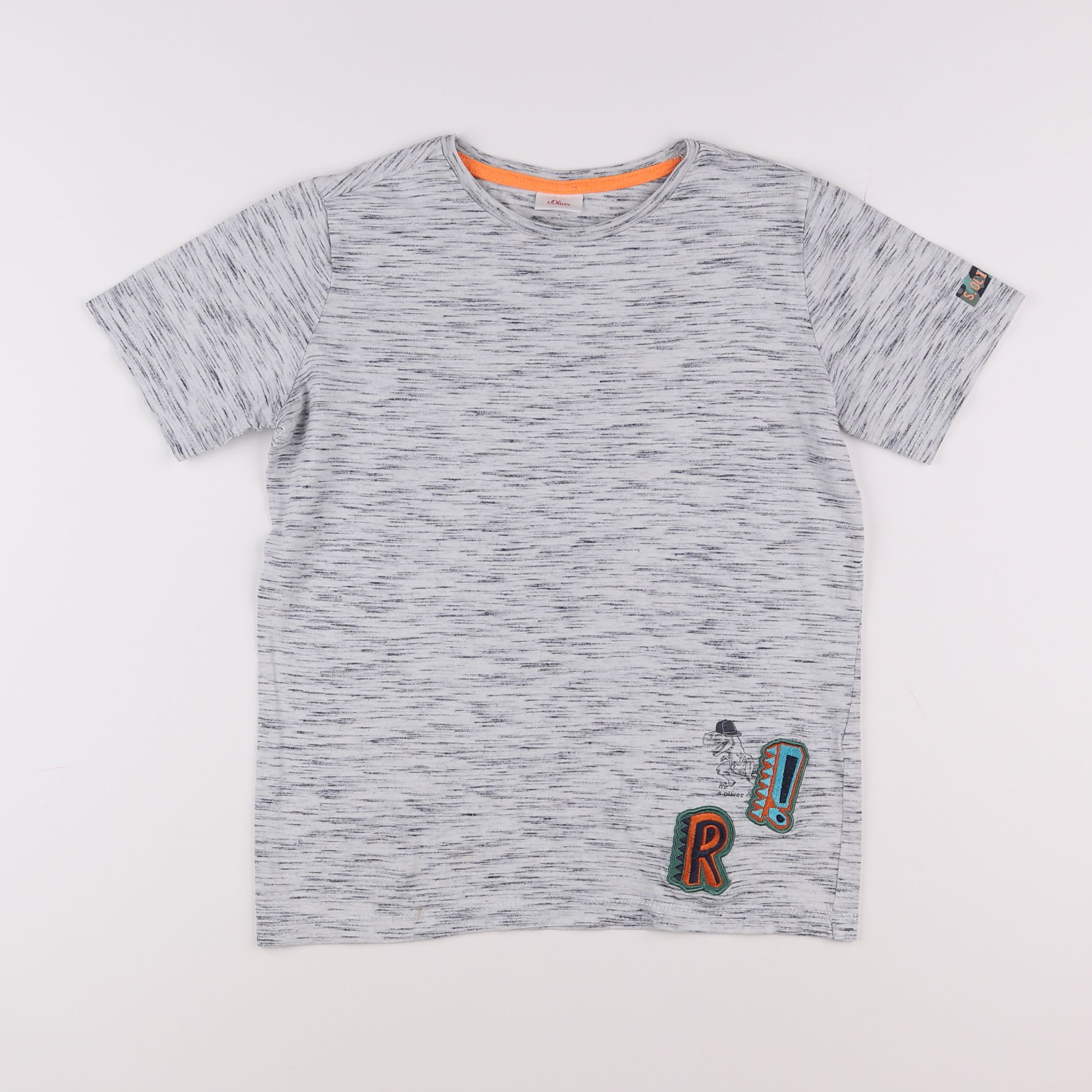 s.Oliver - tee-shirt gris - 10 ans