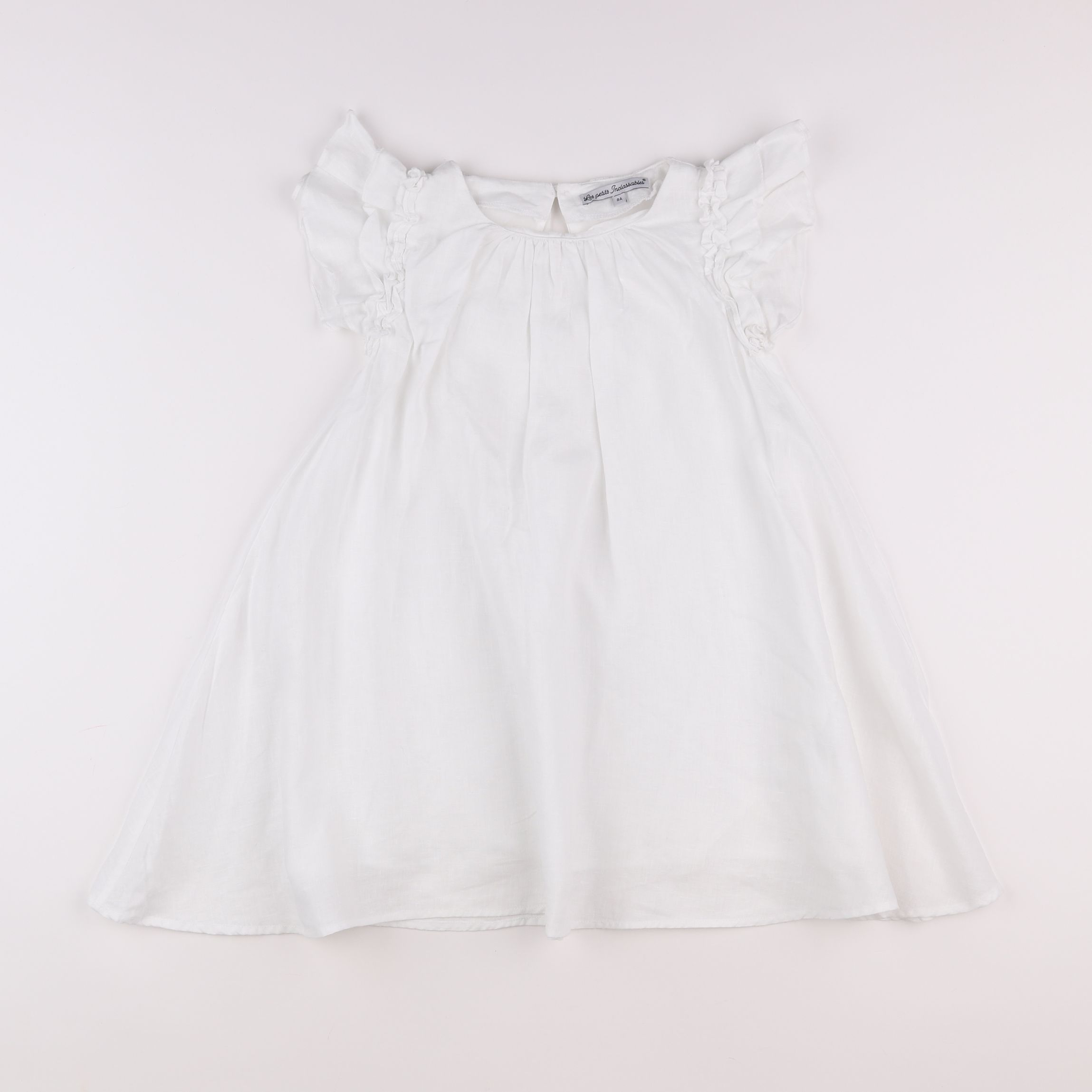 Les petits inclassables  - robe blanc - 8 ans