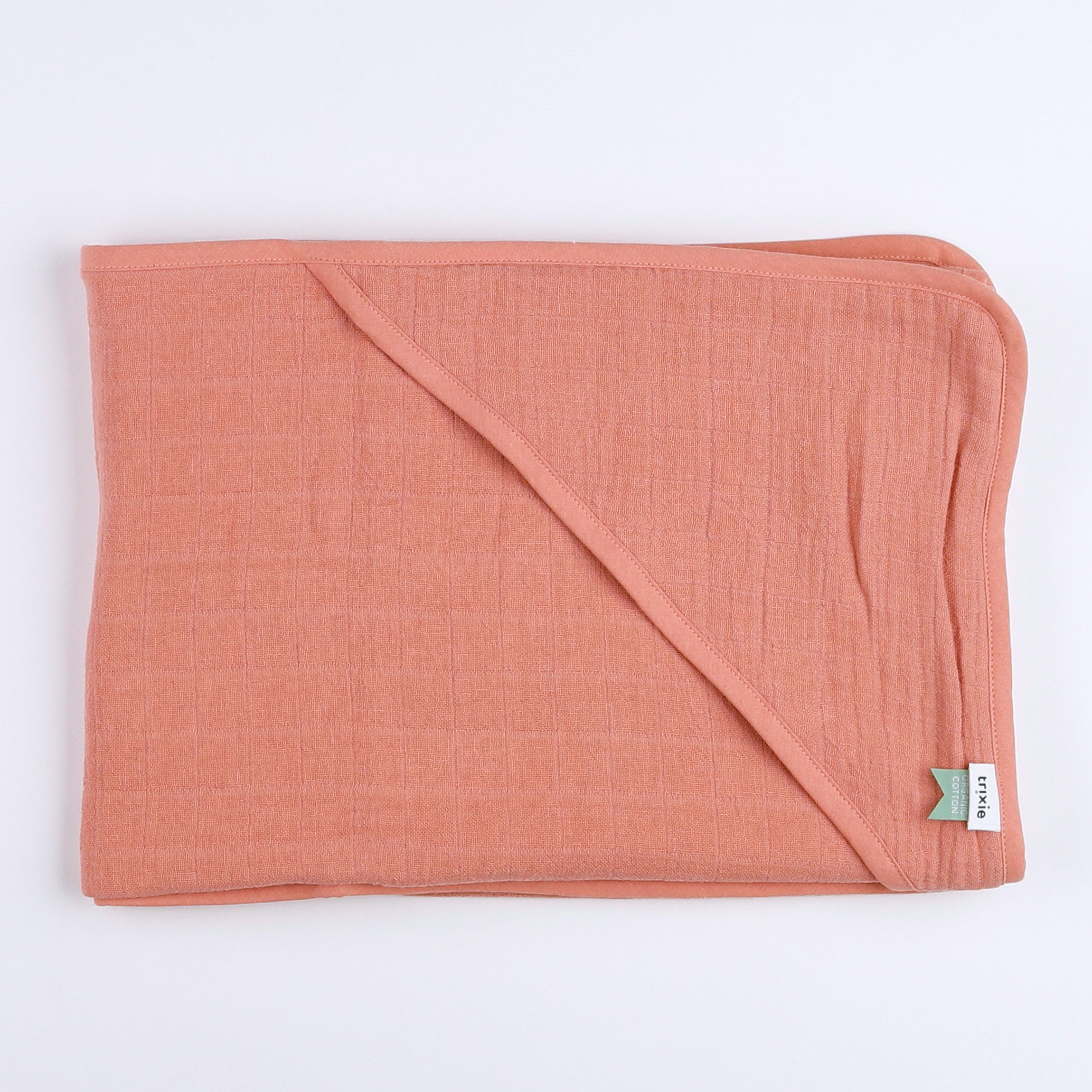 Trixie - cape de bain rose Bliss Coral - 75x75 cm