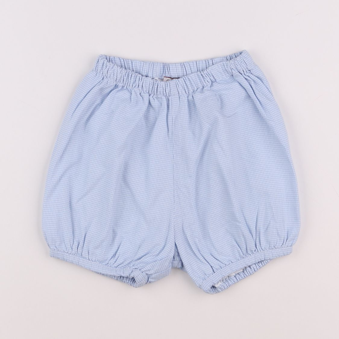 Acanthe - short blanc, bleu - 2 ans