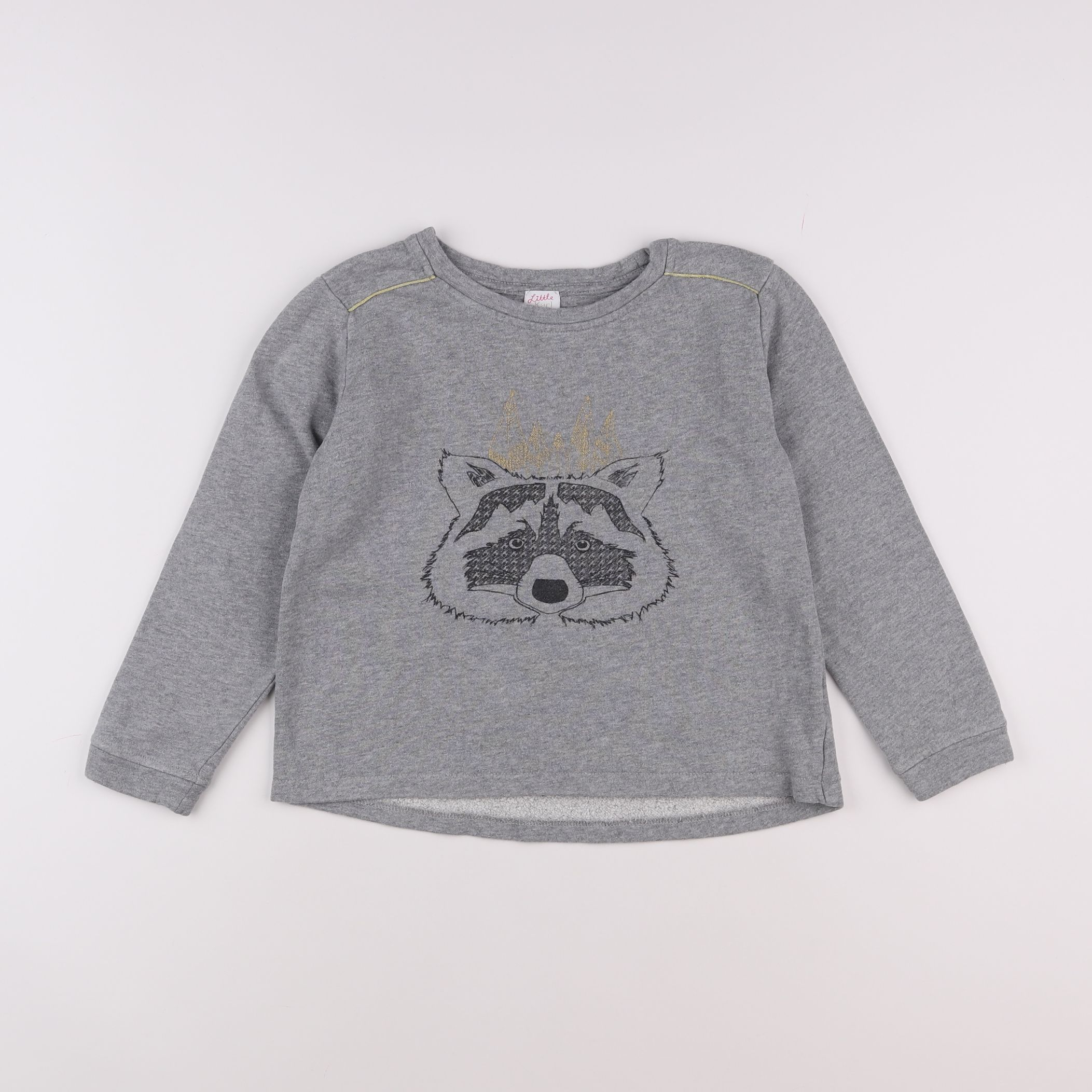 Little Karl Marc John - sweat gris - 8 ans