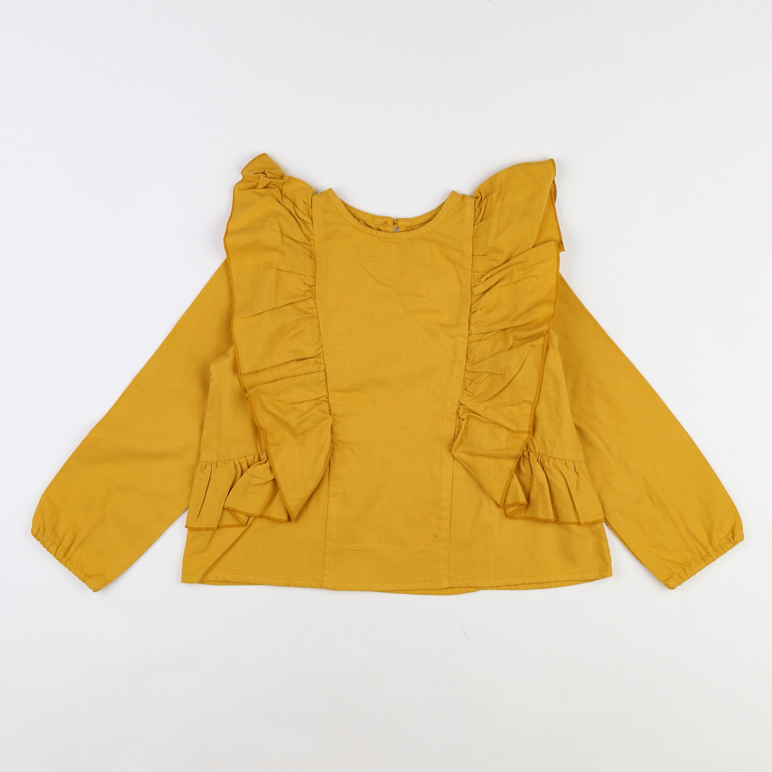 Bonton - blouse jaune (neuf) - 6 ans