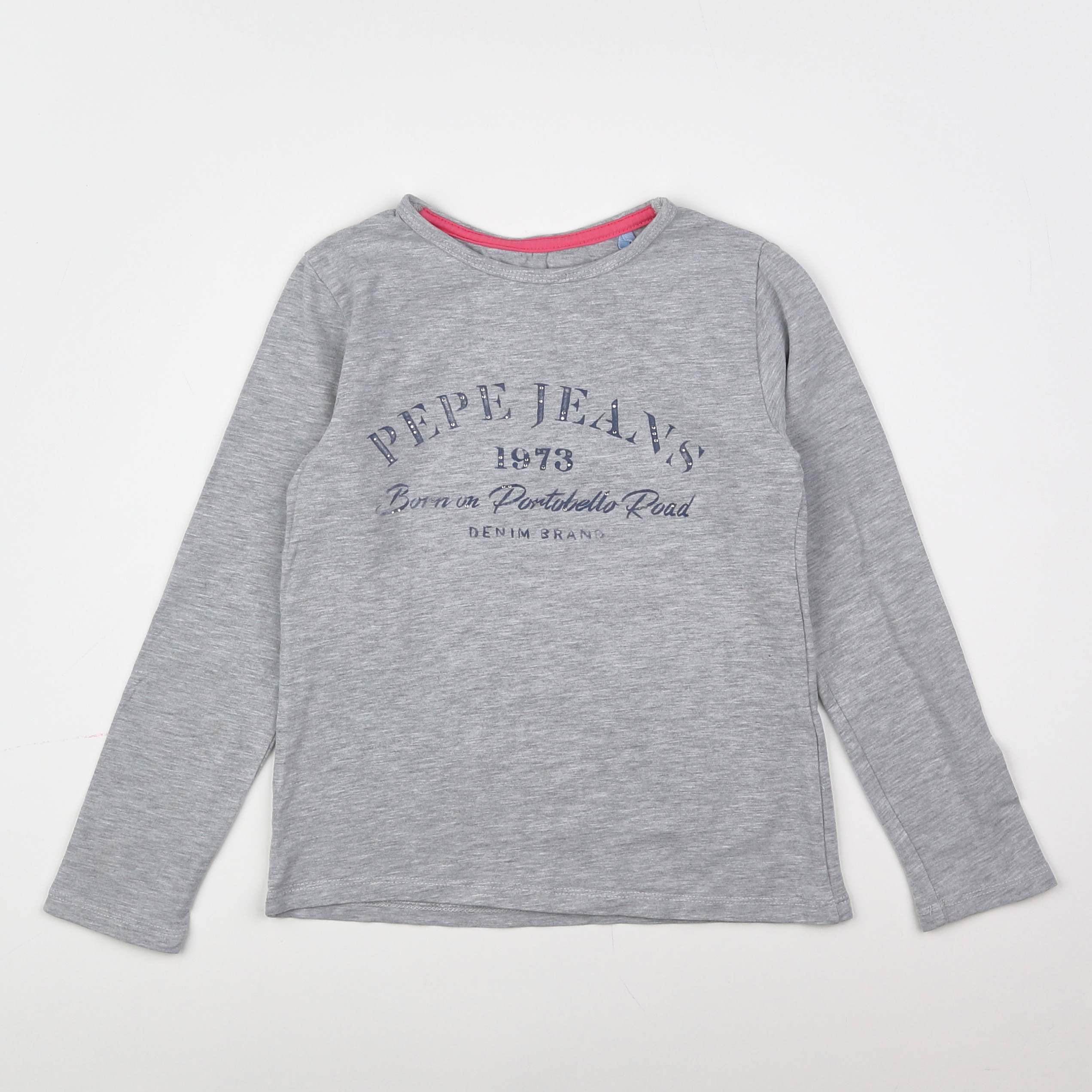 Pepe Jeans - tee-shirt gris - 8 ans