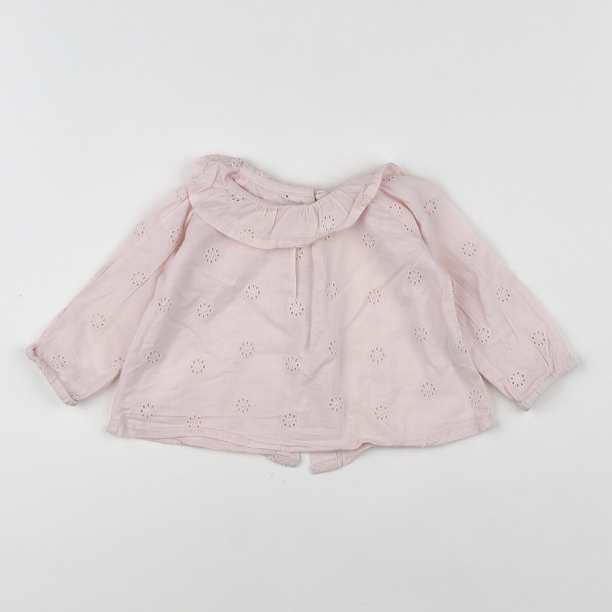 Lililotte - blouse rose - 3/6 mois