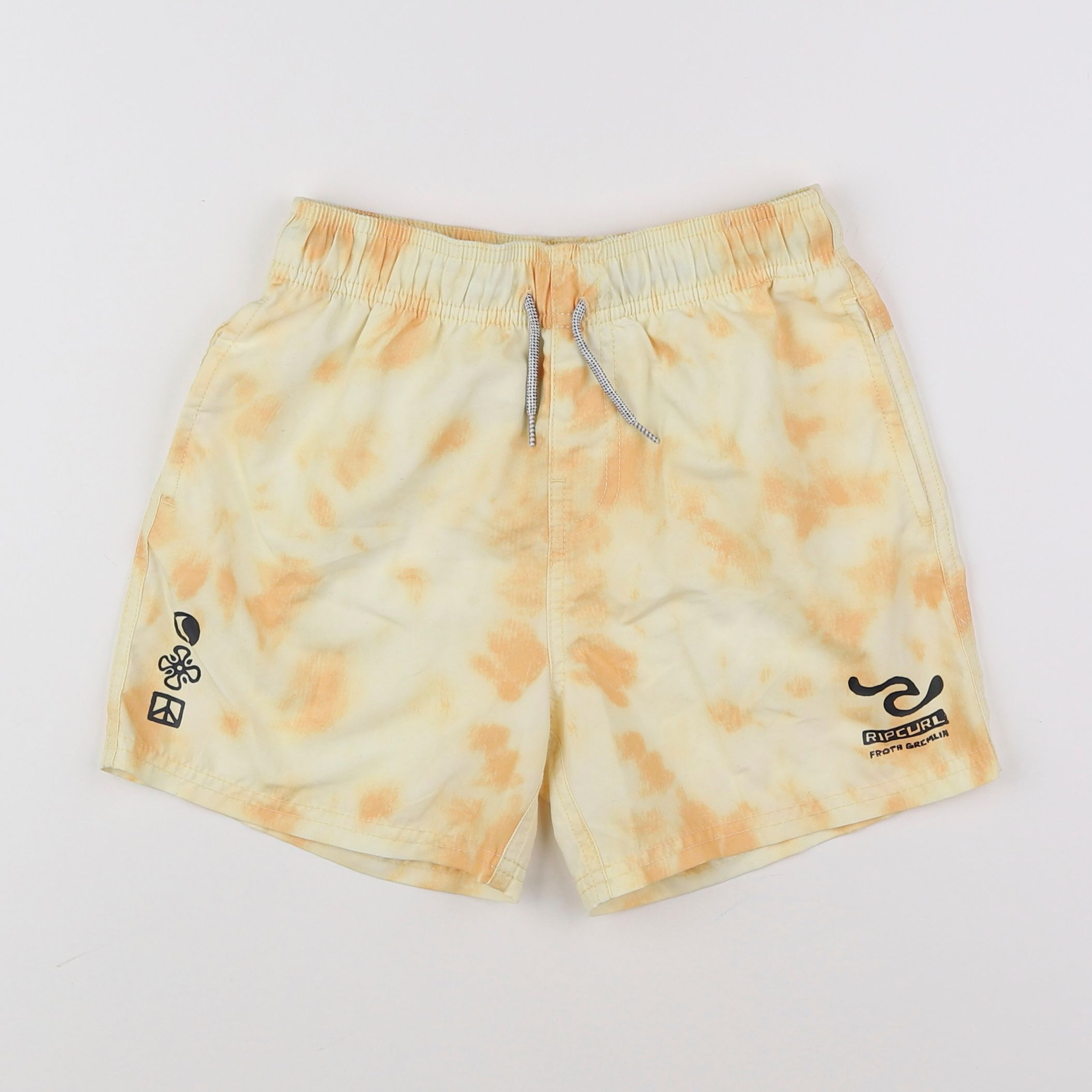 Rip curl - maillot de bain jaune - 7/8 ans