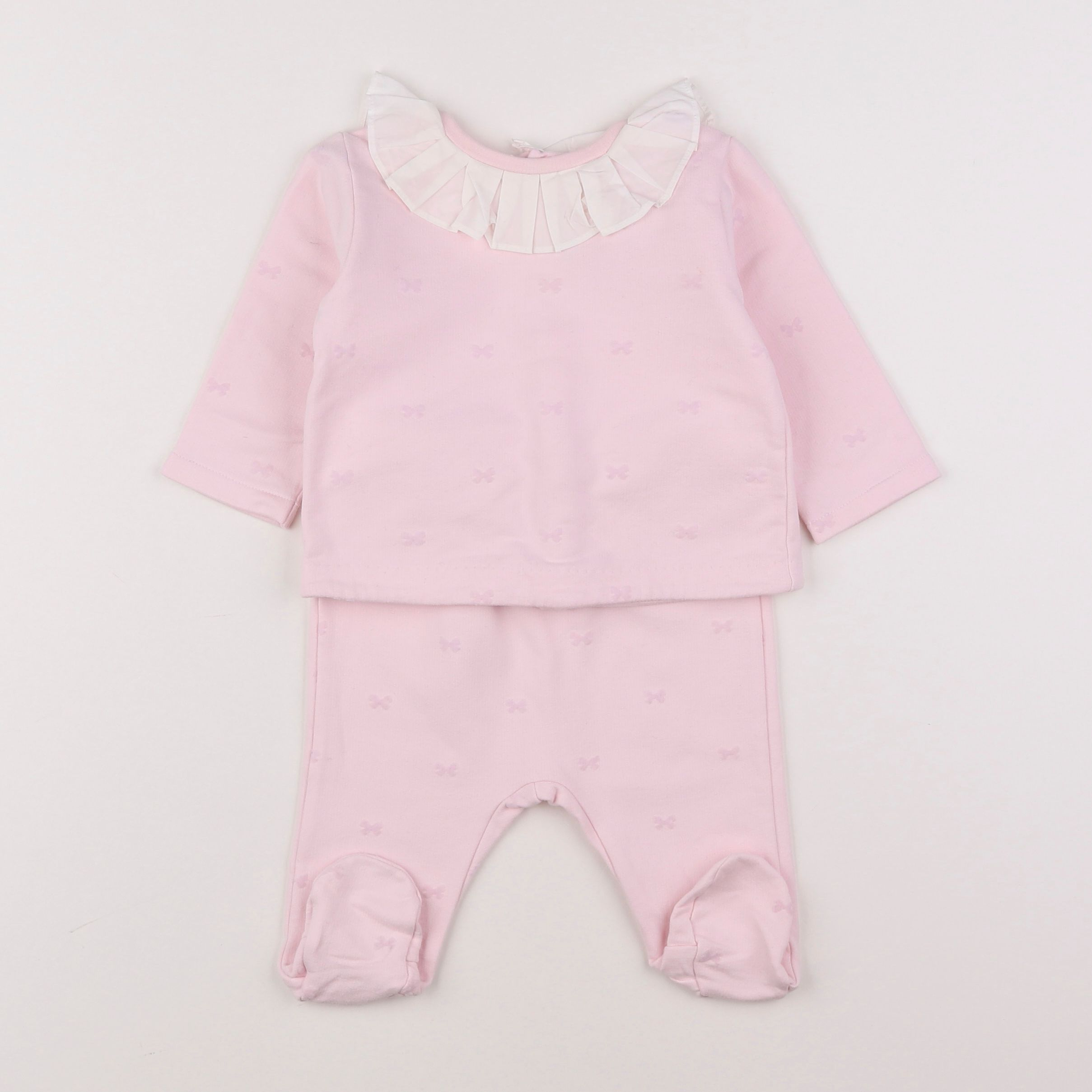 Jacadi - ensemble rose - 6 mois