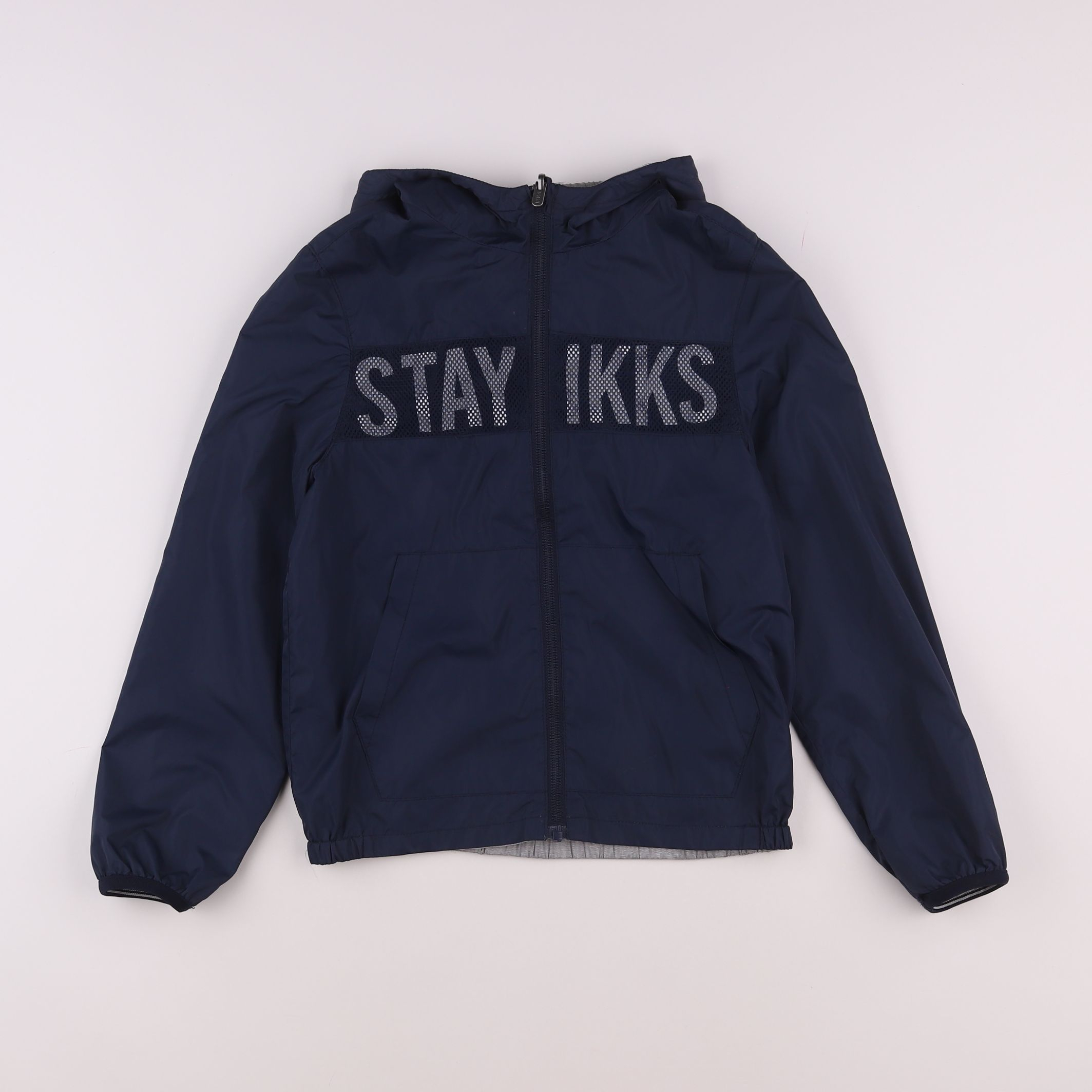 IKKS - coupe-vent bleu - 10 ans