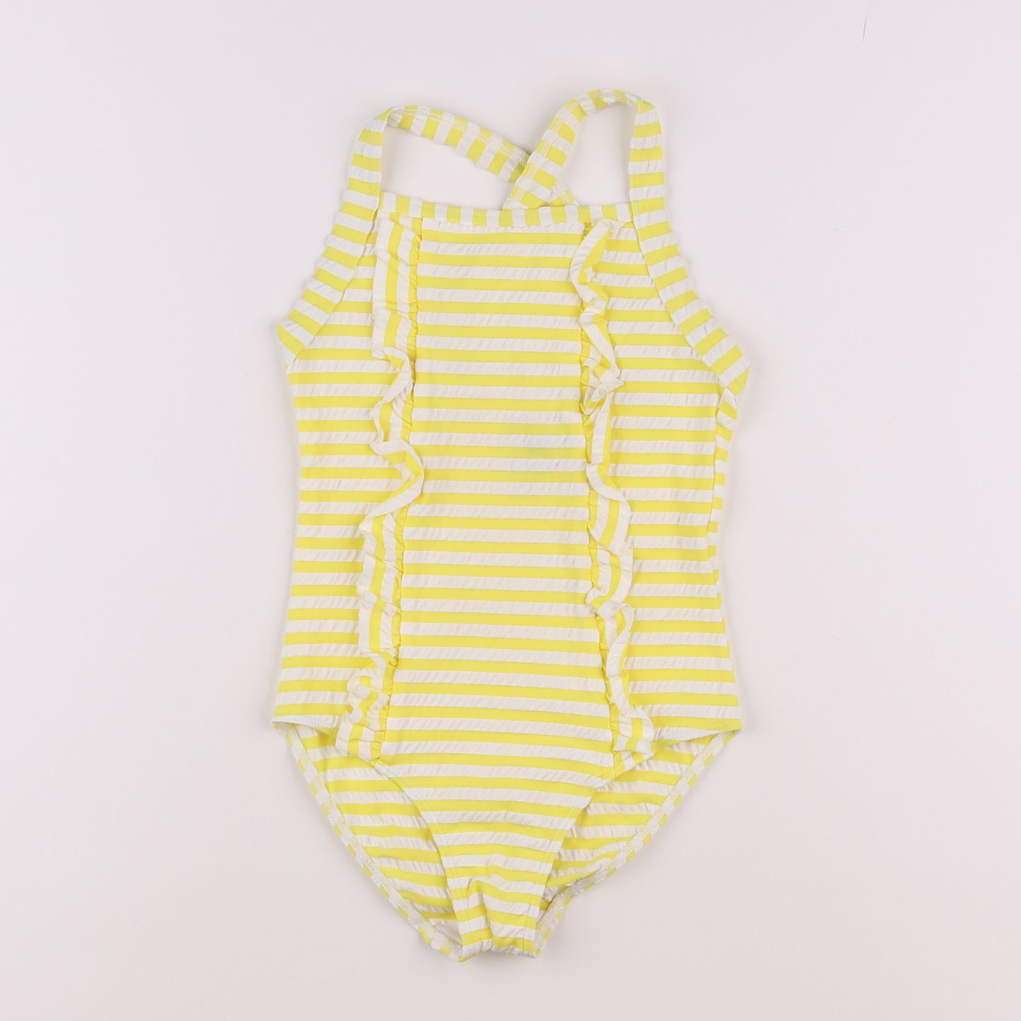 Petit Bateau - maillot de bain jaune - 5 ans