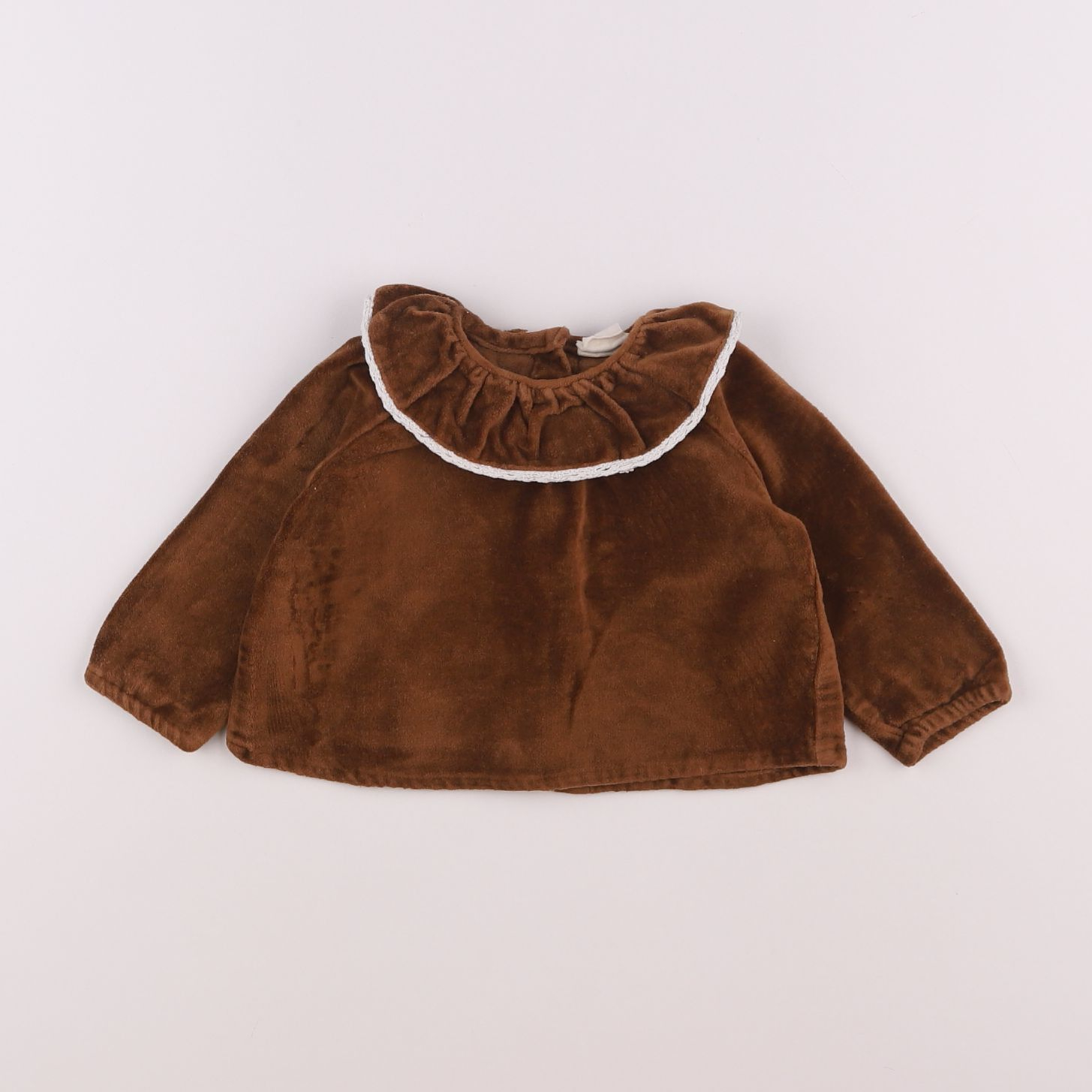 Lililotte - blouse marron - 3/6 mois