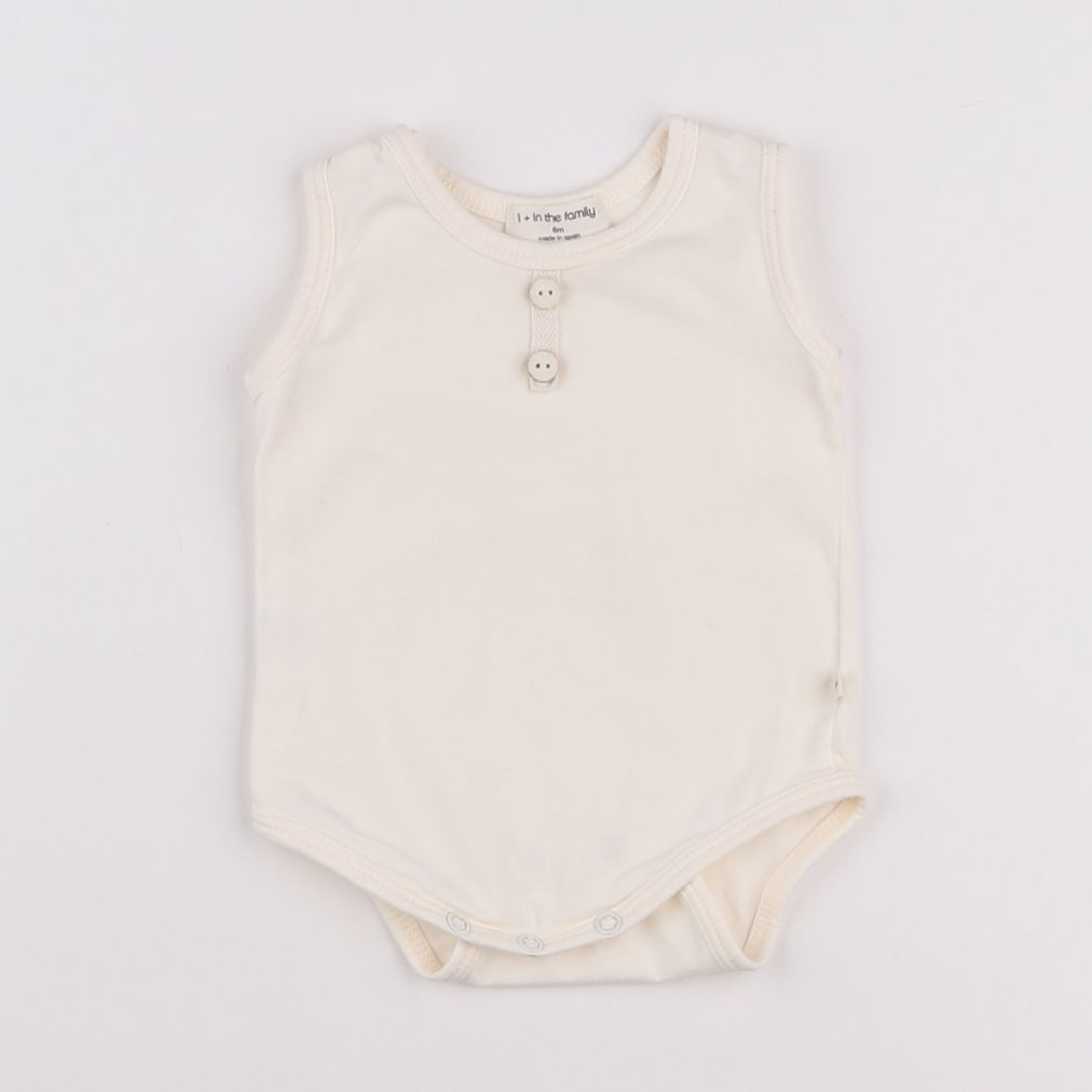 1+ In the family - body beige - 6 mois