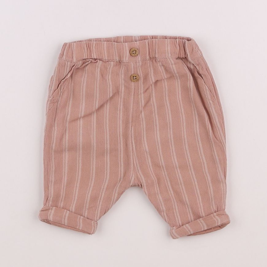 Next - pantalon rose - 0 mois