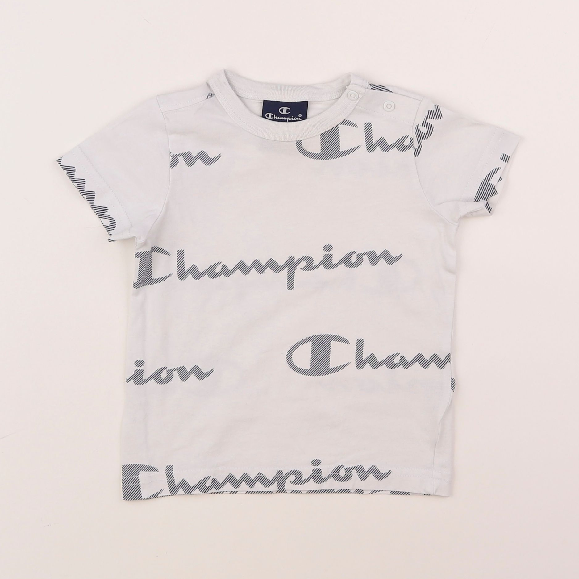 Champion  - tee-shirt blanc - 12 mois