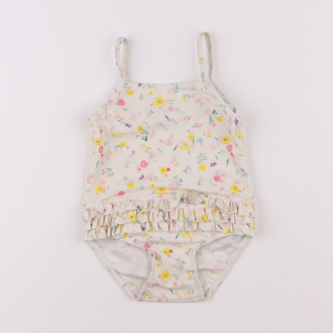 Petit Bateau - maillot de bain beige - 12 mois