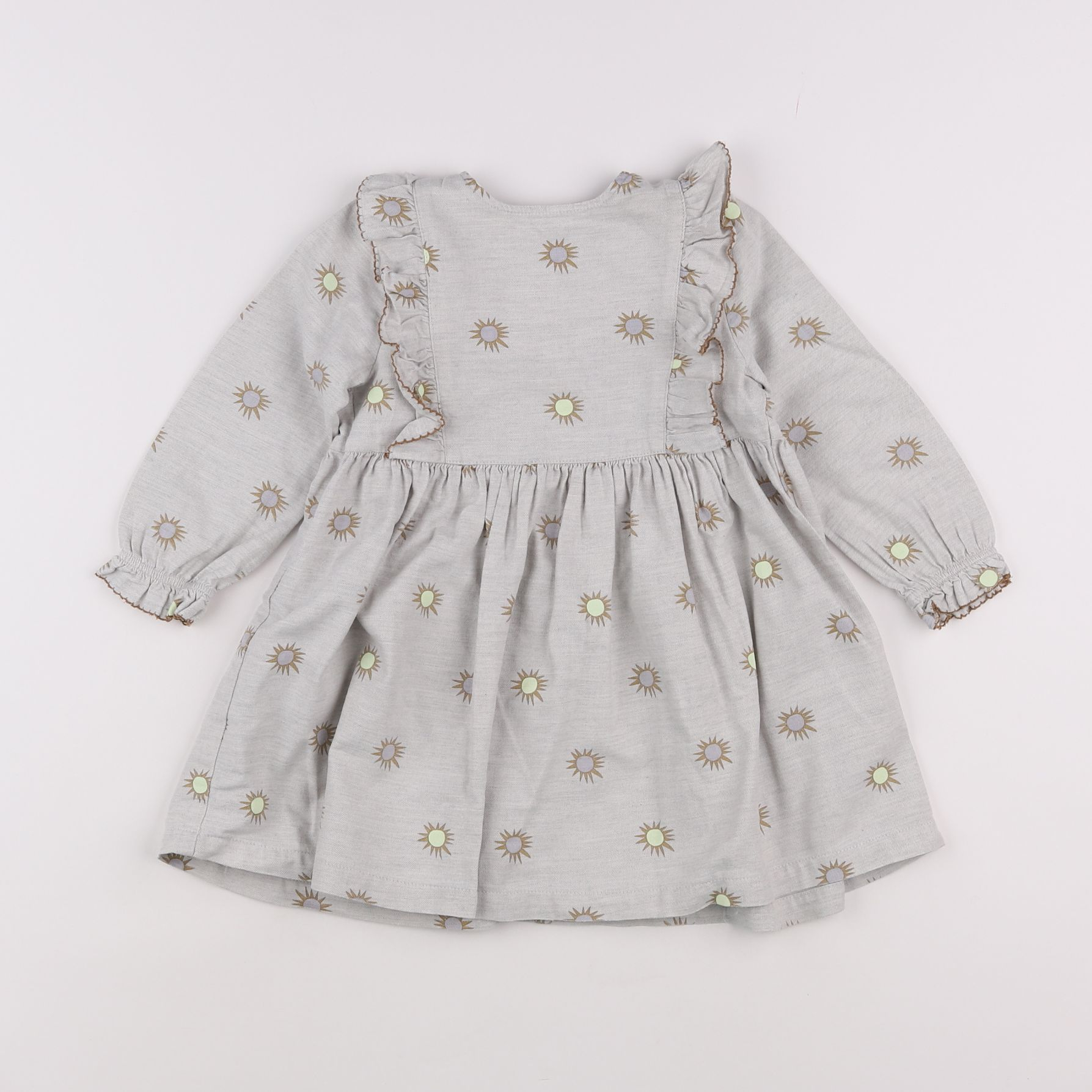 Filou & Friends - robe gris - 2 ans