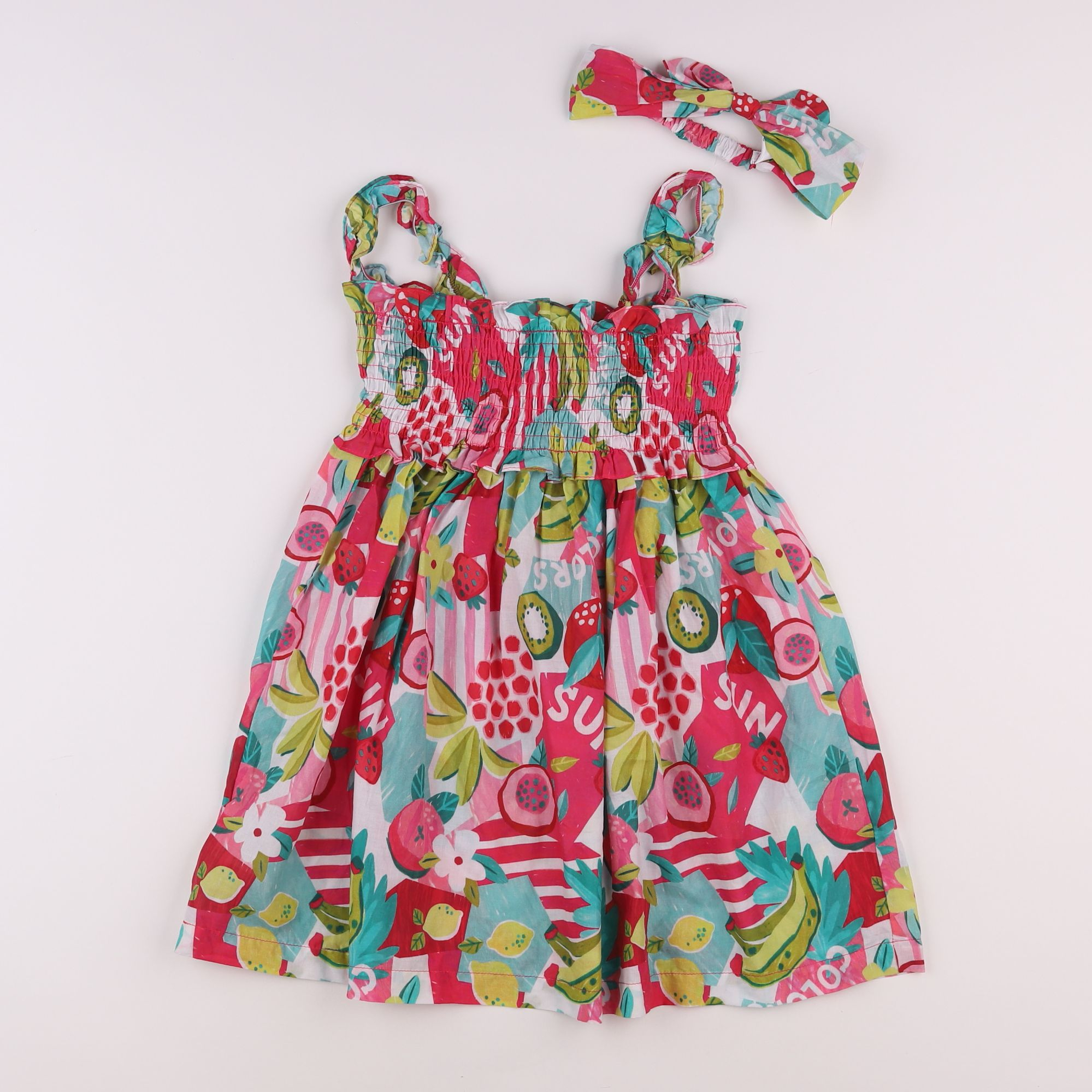 Mayoral - robe multicolore - 6 ans