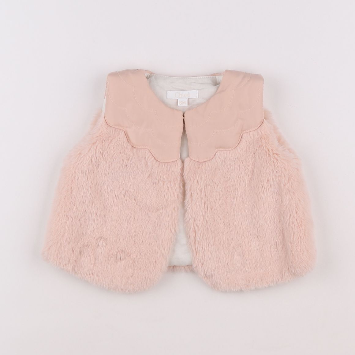 Chloé - gilet rose - 6 mois