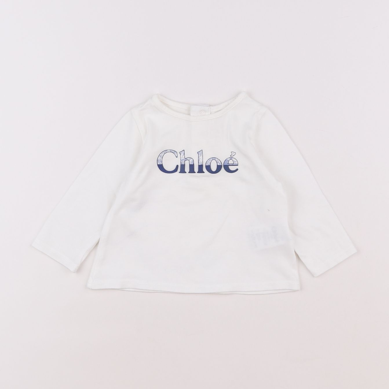 Chloé - tee-shirt blanc - 6 mois