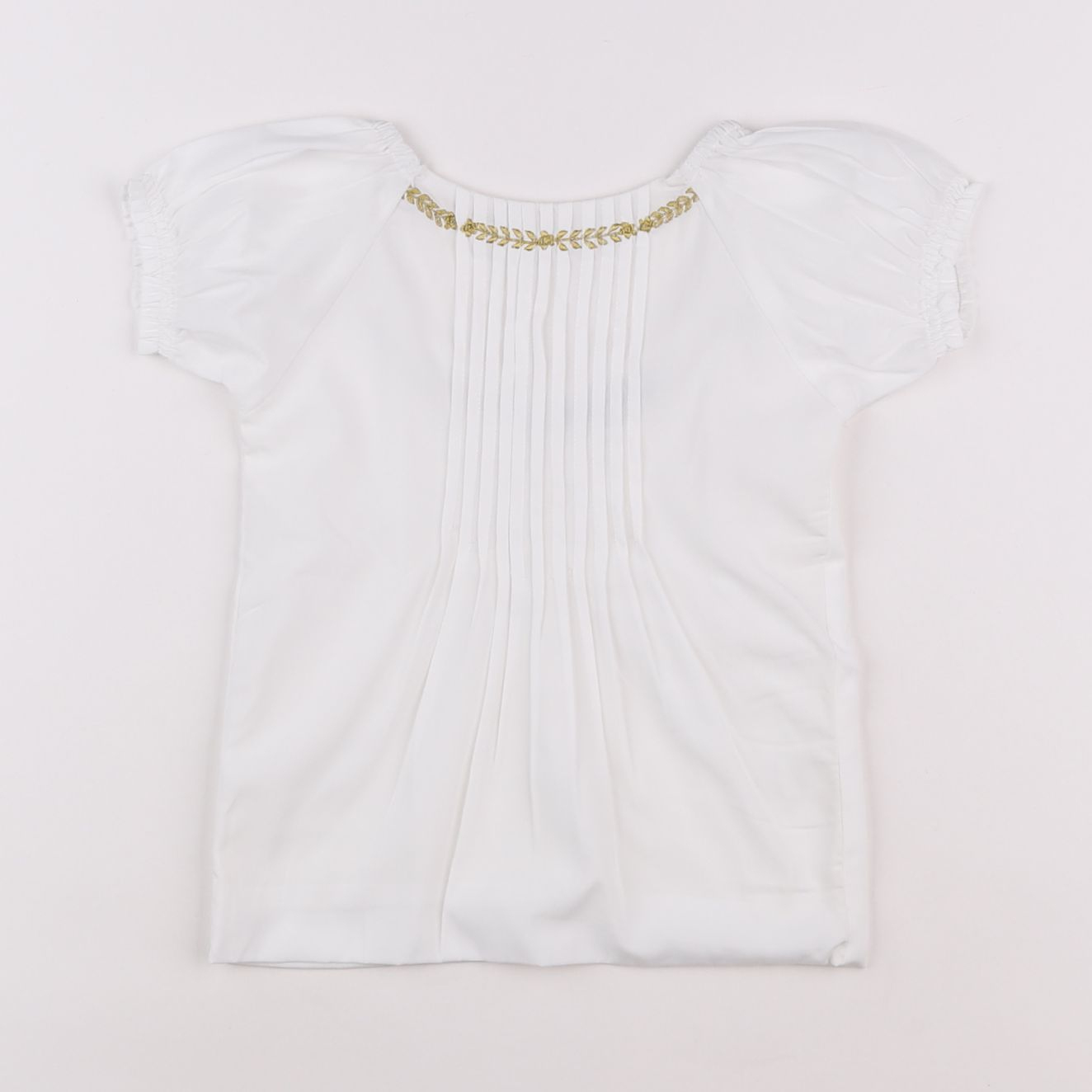 Les petits inclassables  - blouse blanc - 2/3 ans