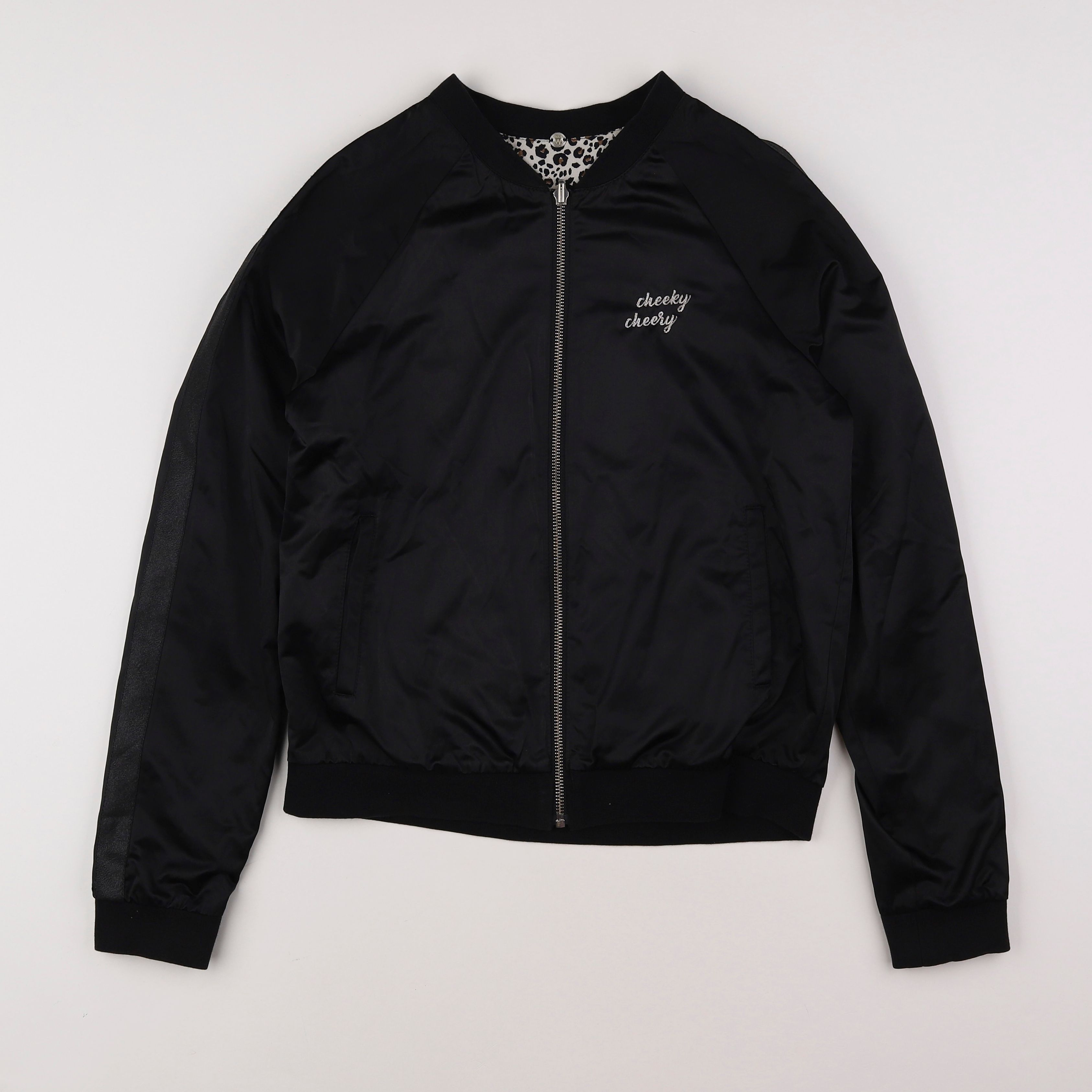 IKKS - veste réversible noir - 16 ans