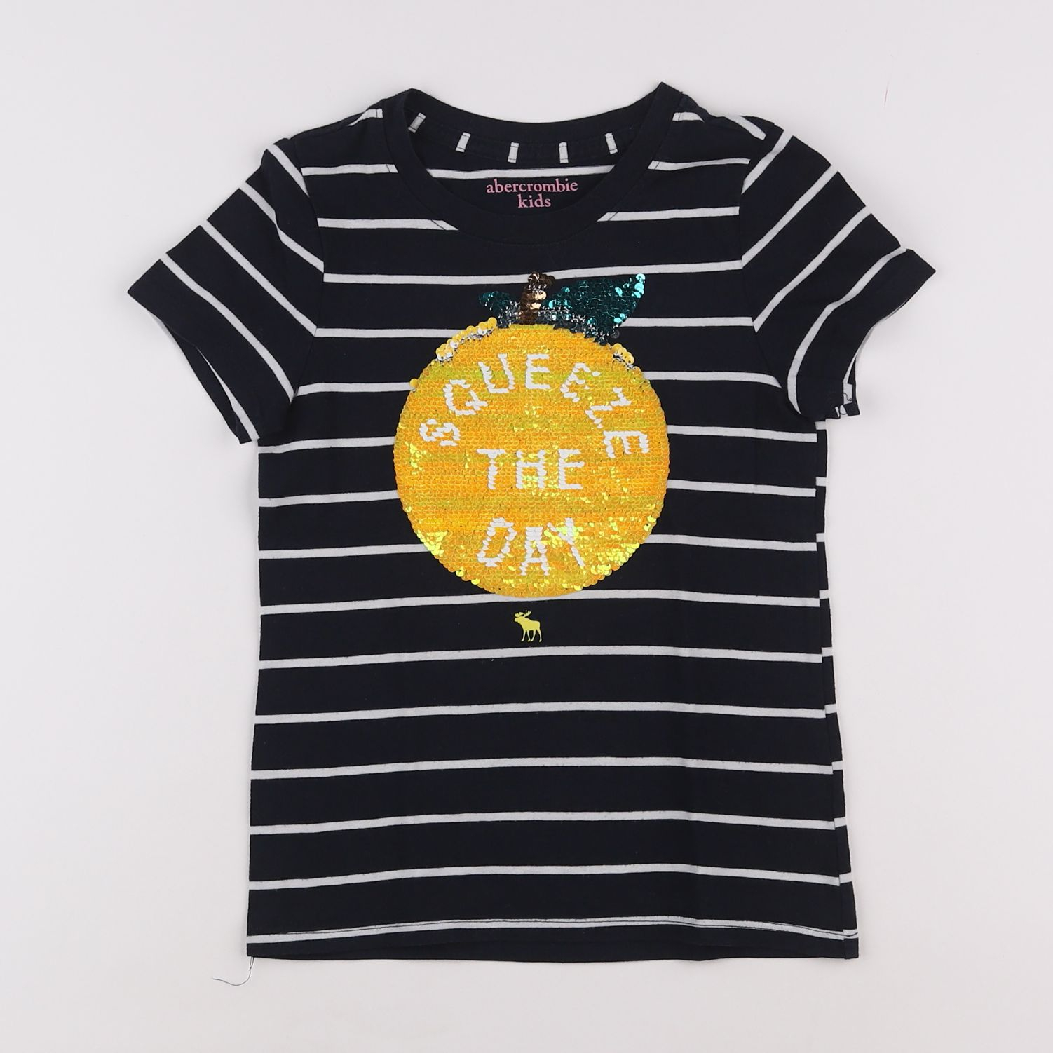 Abercrombie - tee-shirt bleu - 5/6 ans