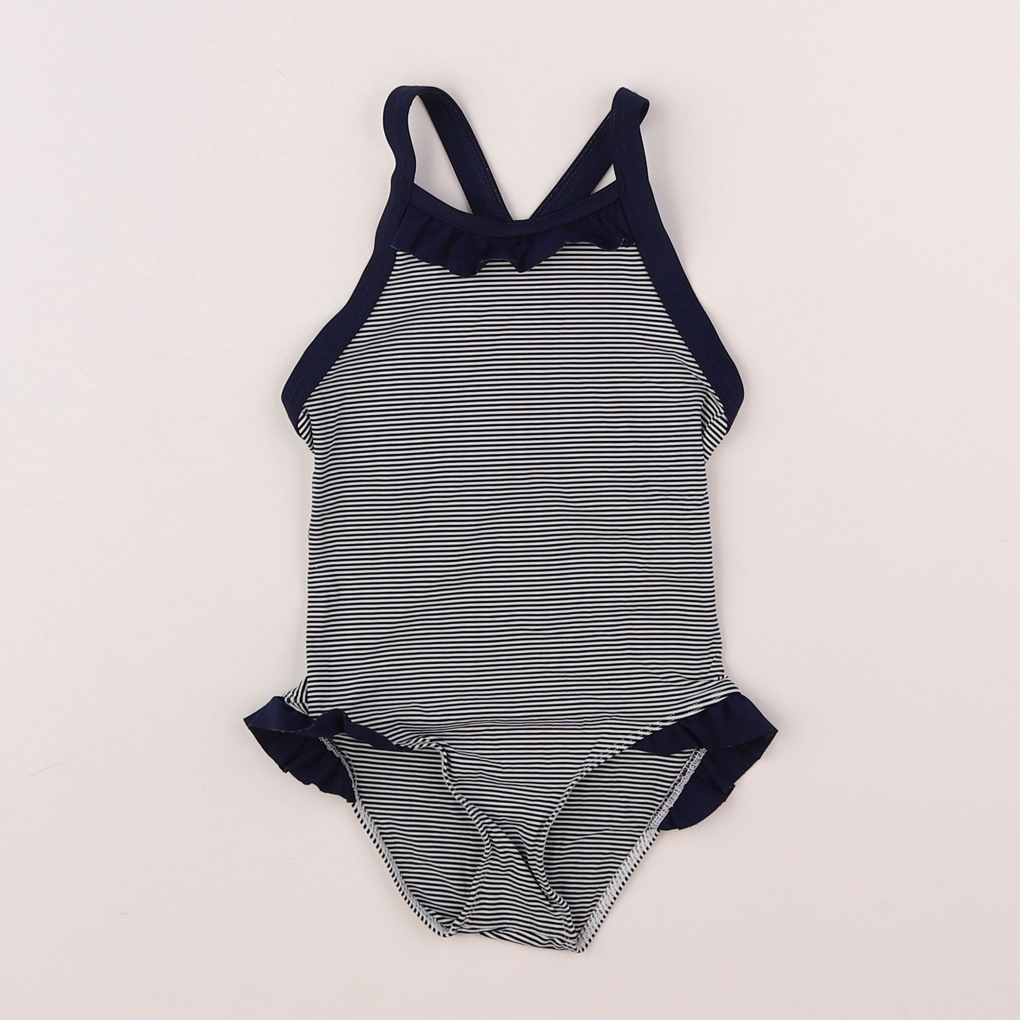 Petit Bateau - maillot de bain bleu - 3 ans