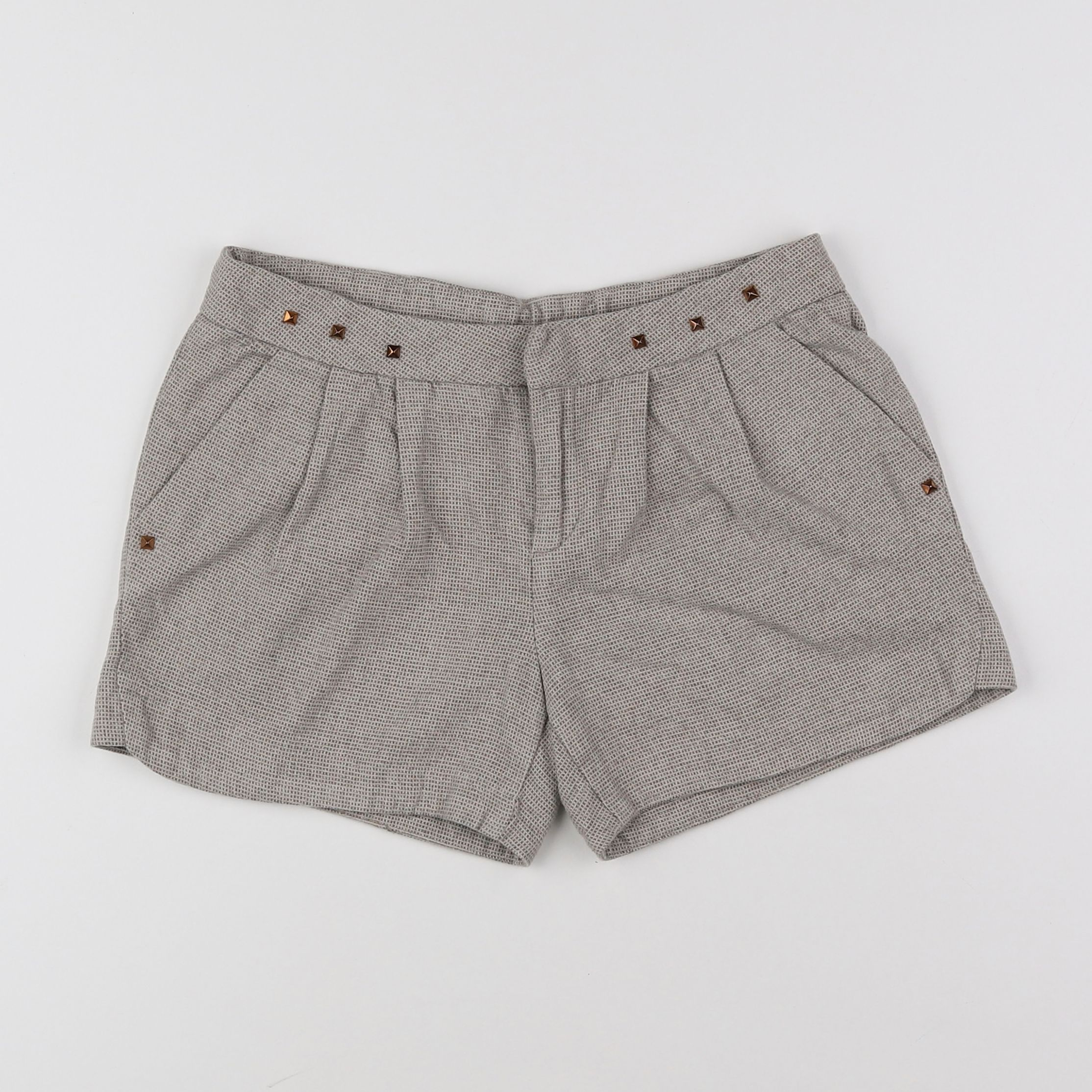 Zara - short gris - 7/8 ans