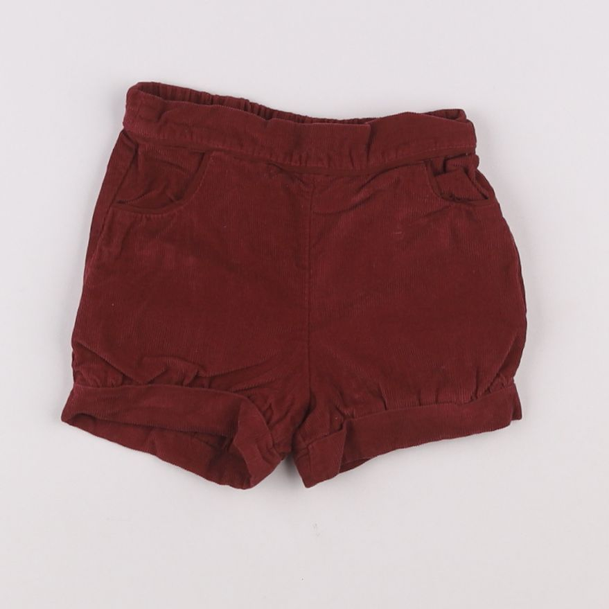 Cyrillus - short marron - 6 mois