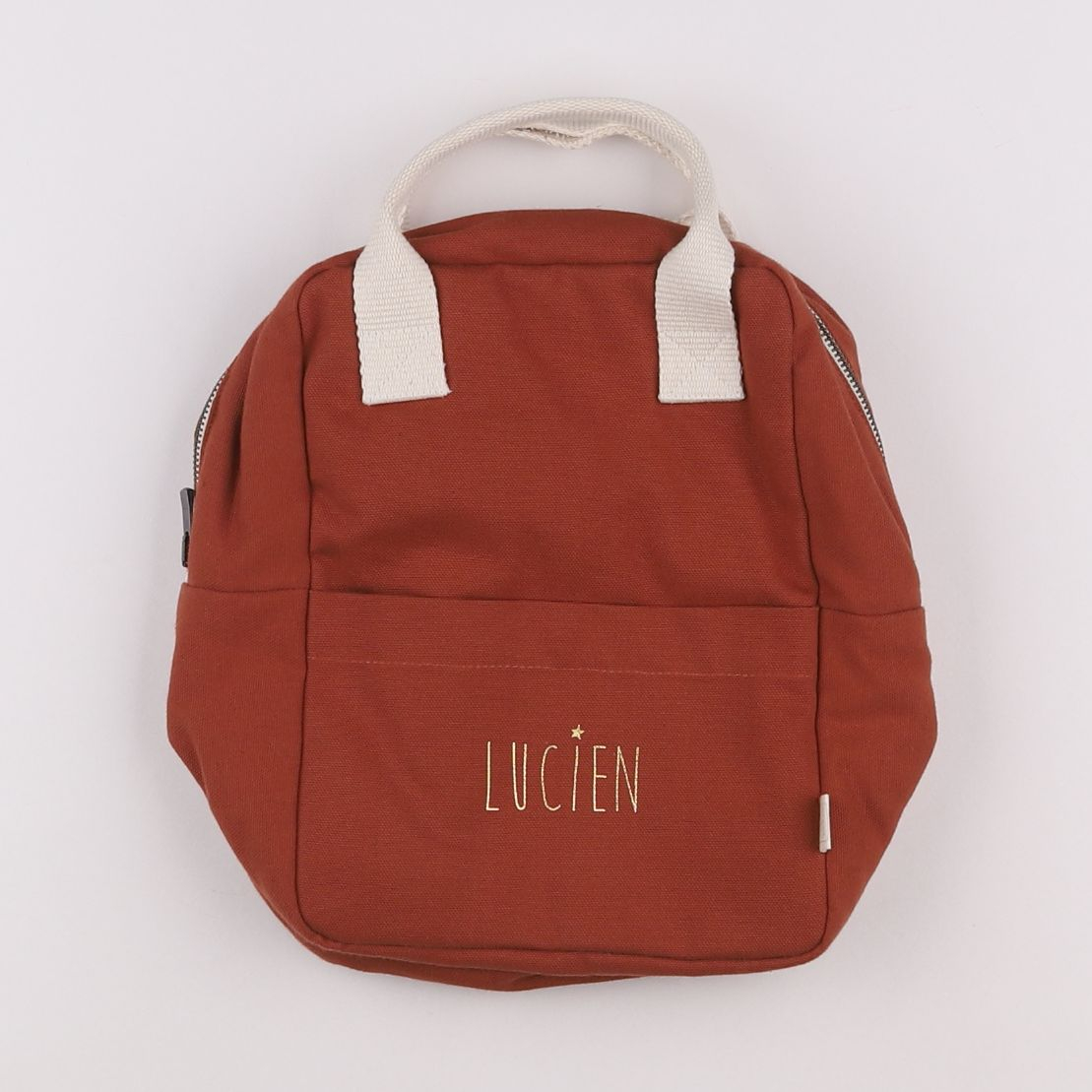 Petit Picotin - "LUCIEN" sac à dos marron