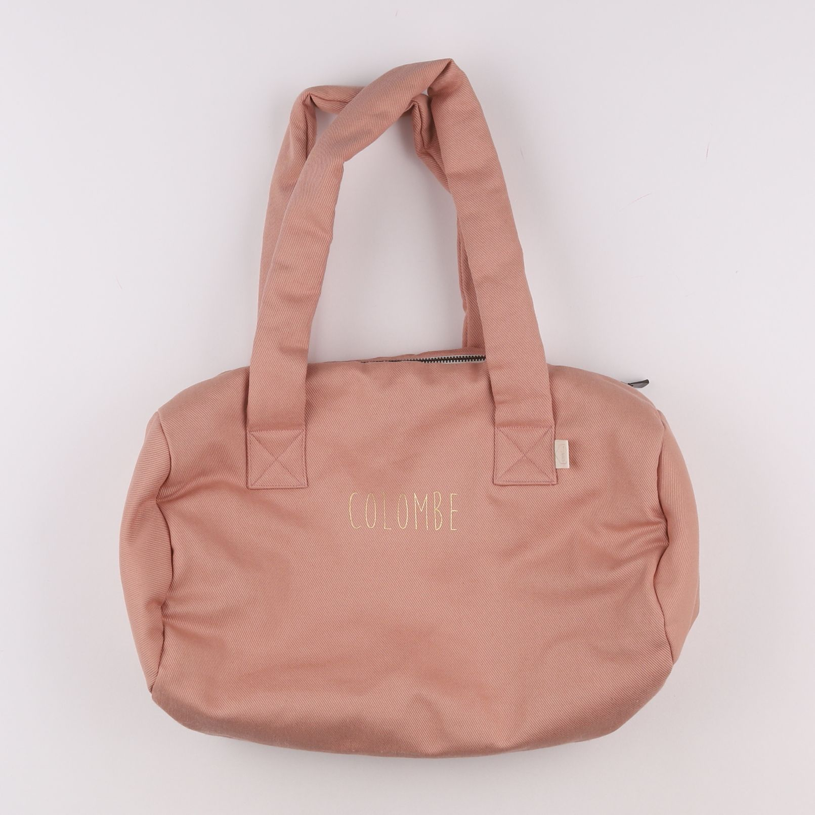 Petit Picotin - "COLOMBE" sac bowling rose