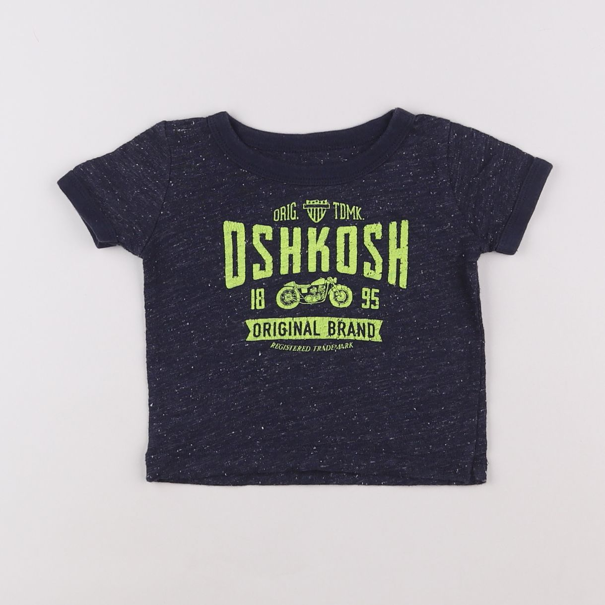 Oshkosh - tee-shirt bleu - 6 mois