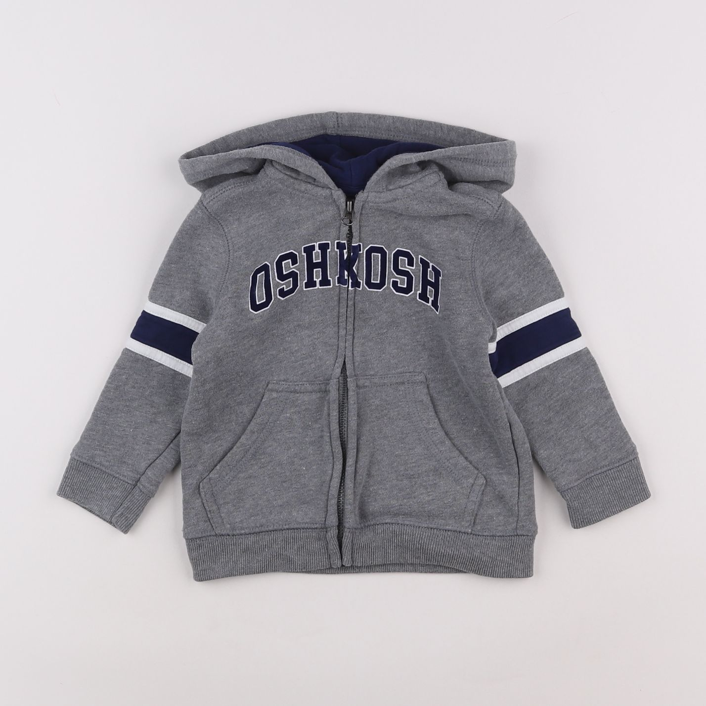 Oshkosh - sweat gris - 12 mois