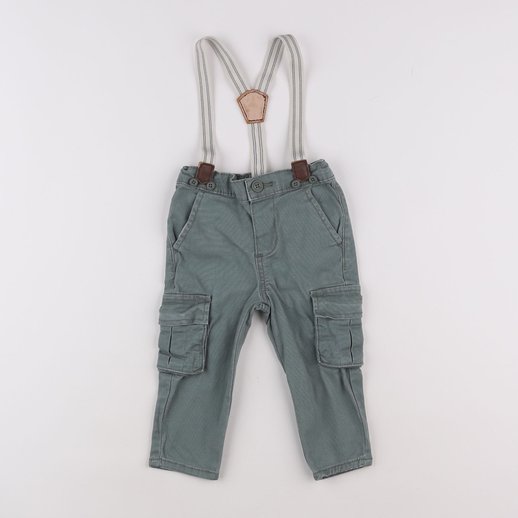 Oshkosh - pantalon vert - 12 mois