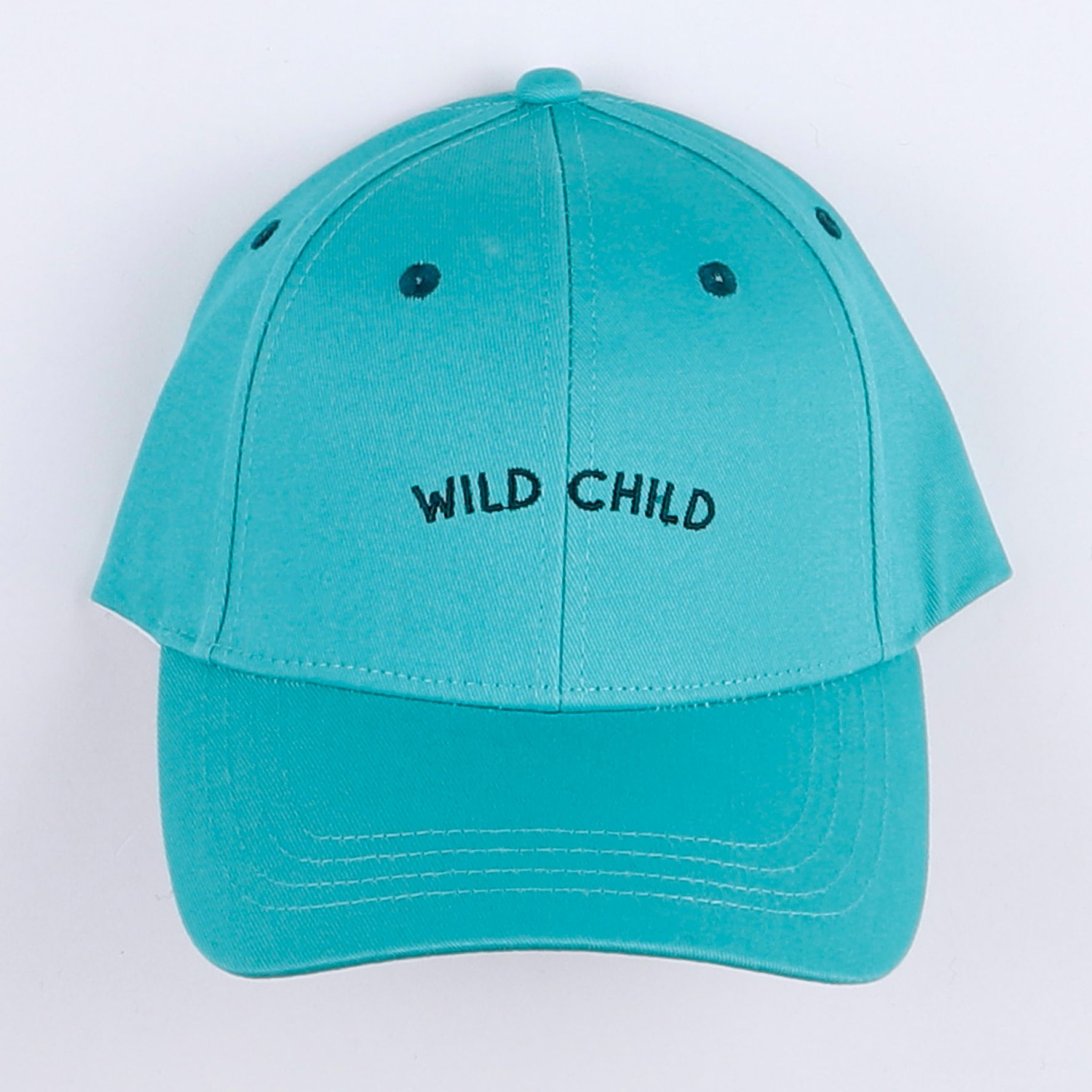 Chamaye - casquette " WILD CHILD "vert - 7/12 ans"