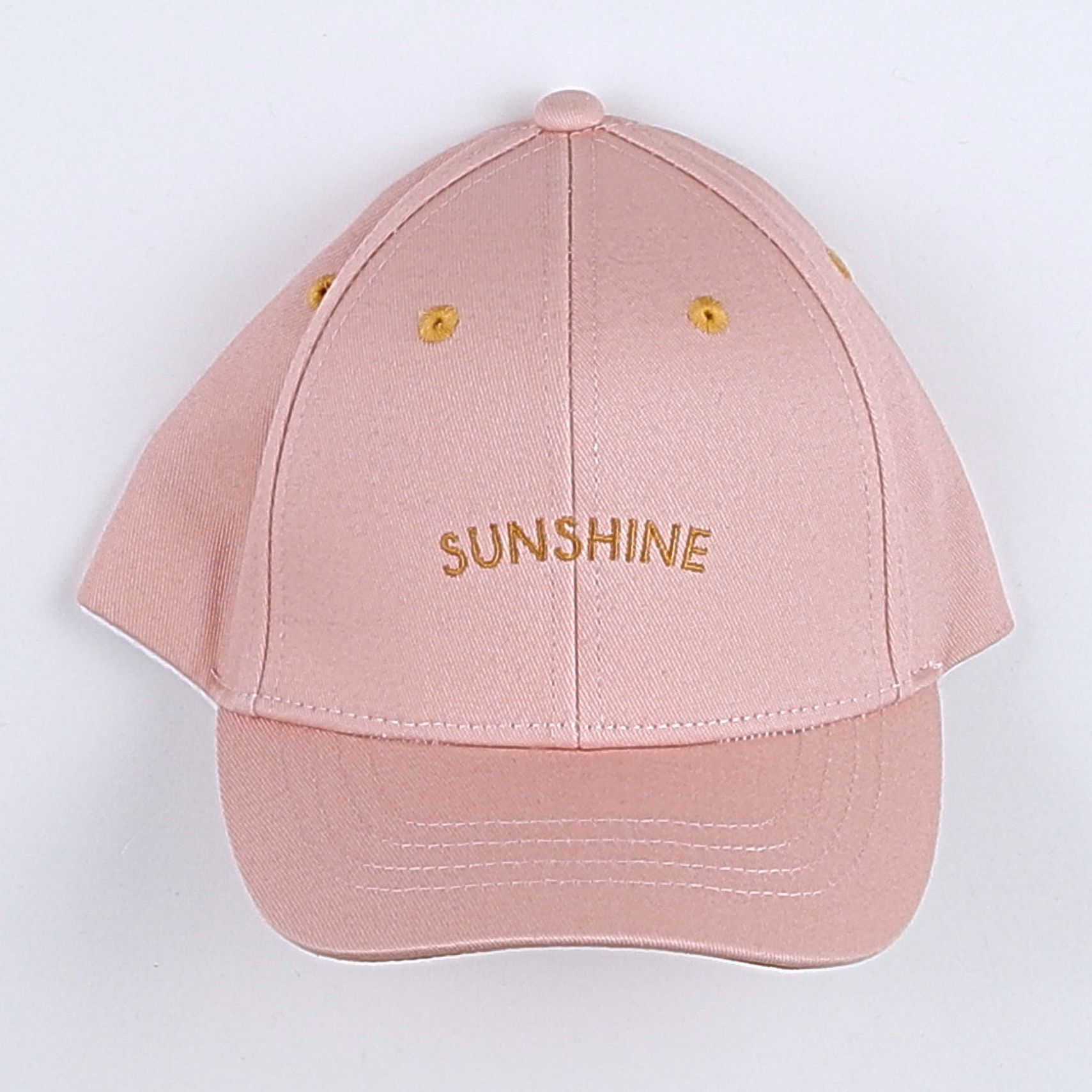 Chamaye - casquette " SUNSHINE"  rose - 9 mois à 2 ans"