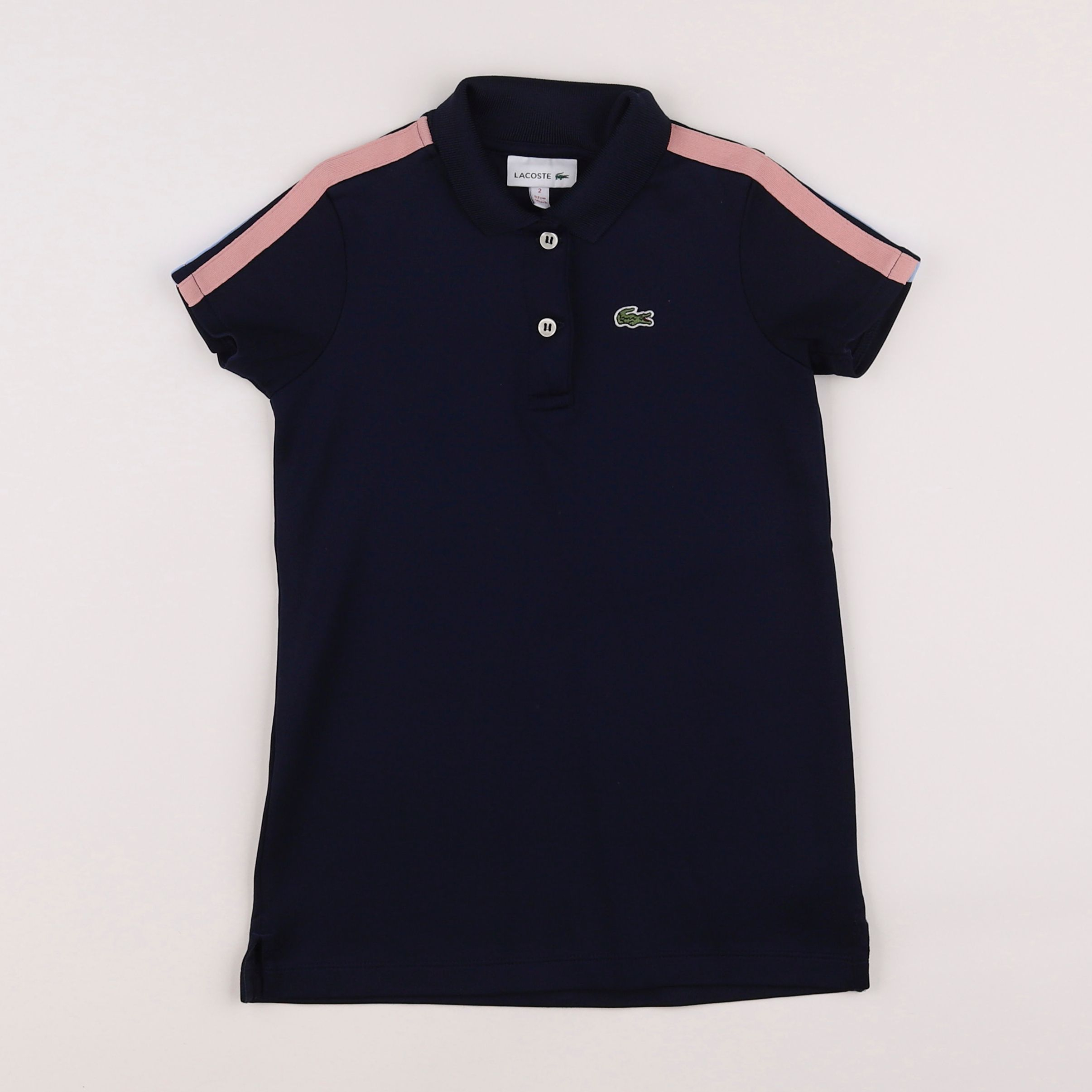 Lacoste - robe bleu - 2 ans