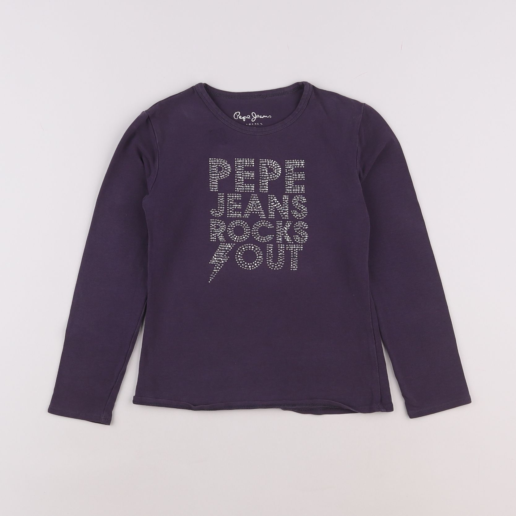 Pepe Jeans - tee-shirt violet - 6 ans