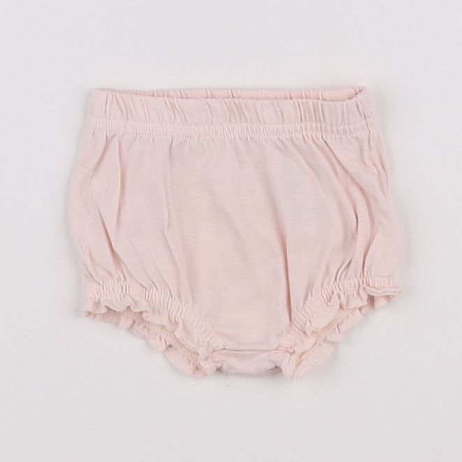 H&M - bloomer rose - 0/1 mois