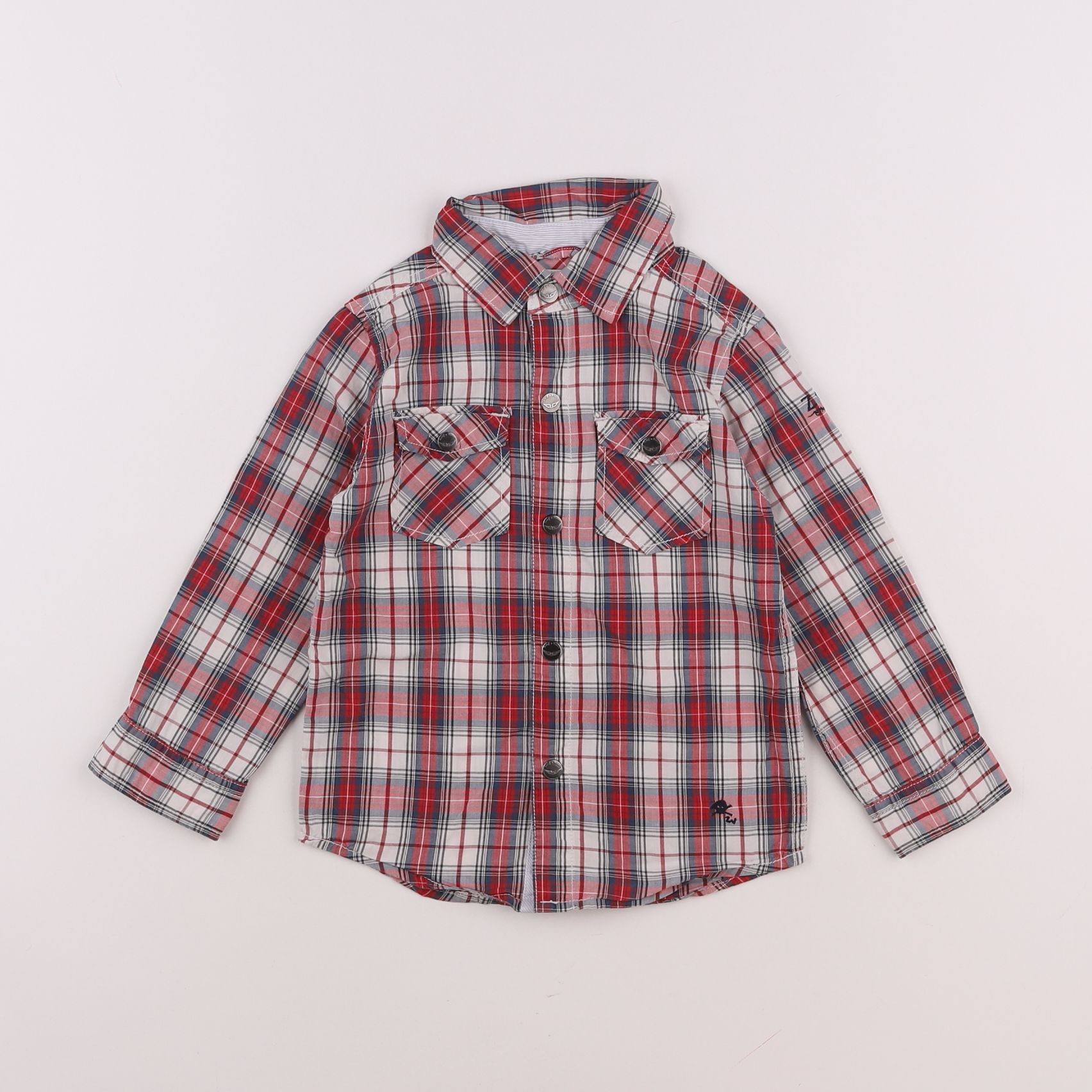 Zadig & Voltaire - chemise rouge - 3 ans