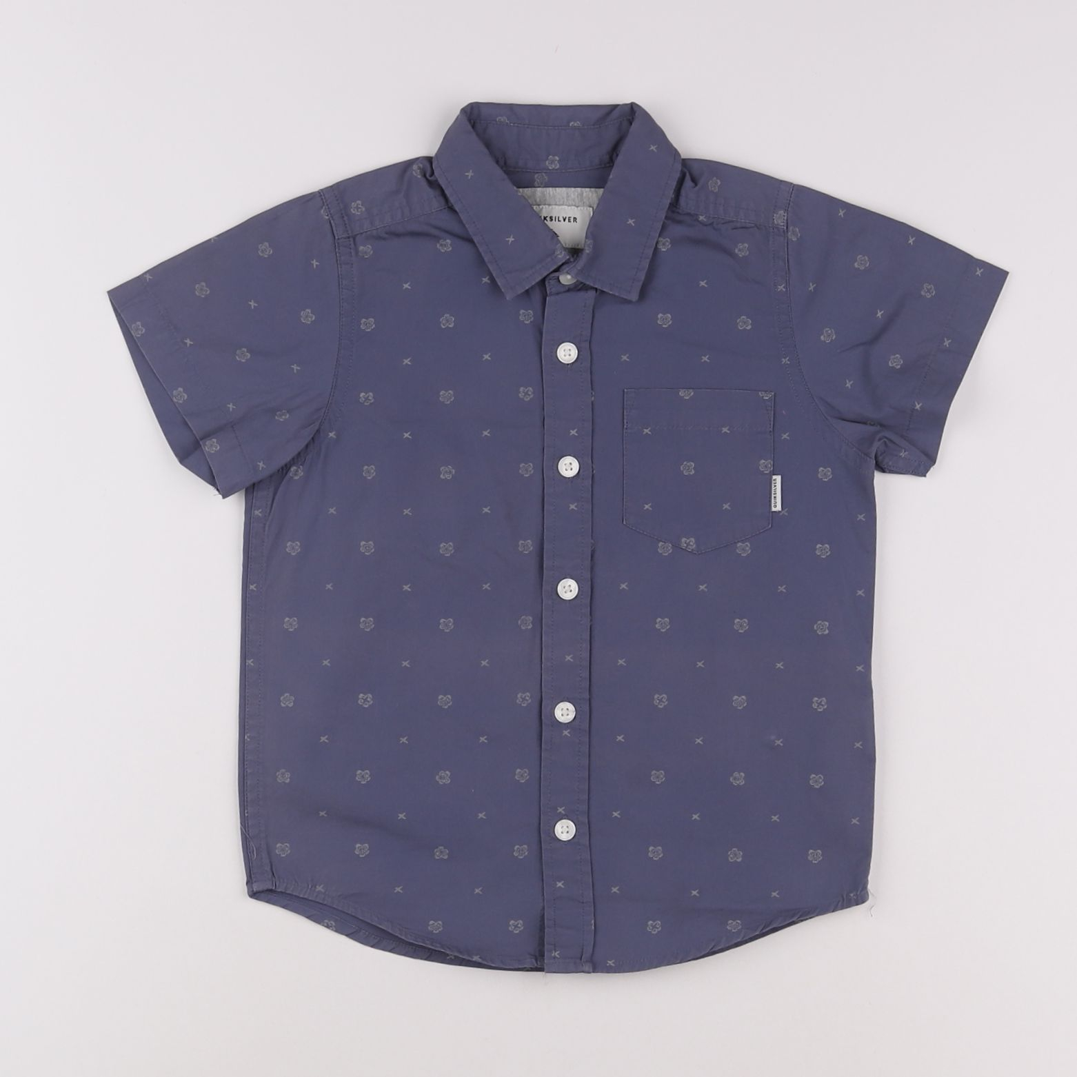 Quiksilver - chemise bleu - 6 ans