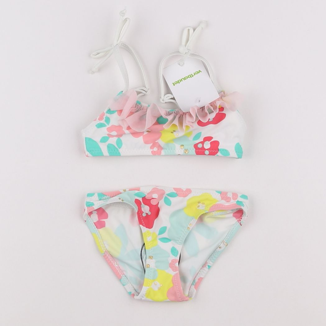 Vertbaudet - maillot de bain multicolore - 3 ans