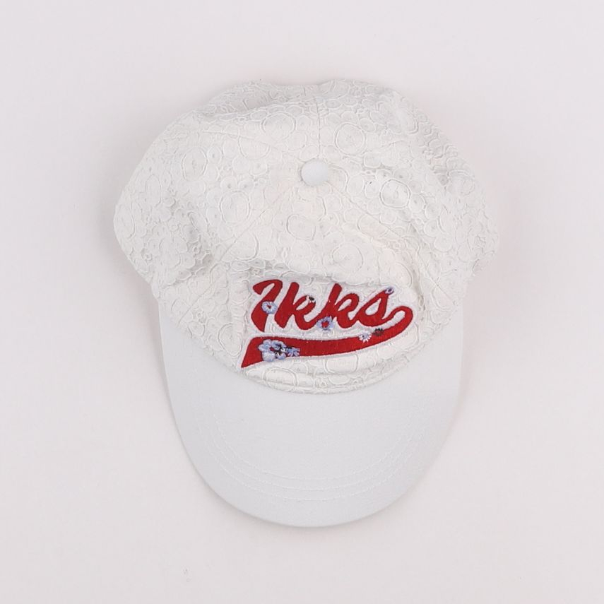 IKKS - casquette blanc - 8 ans