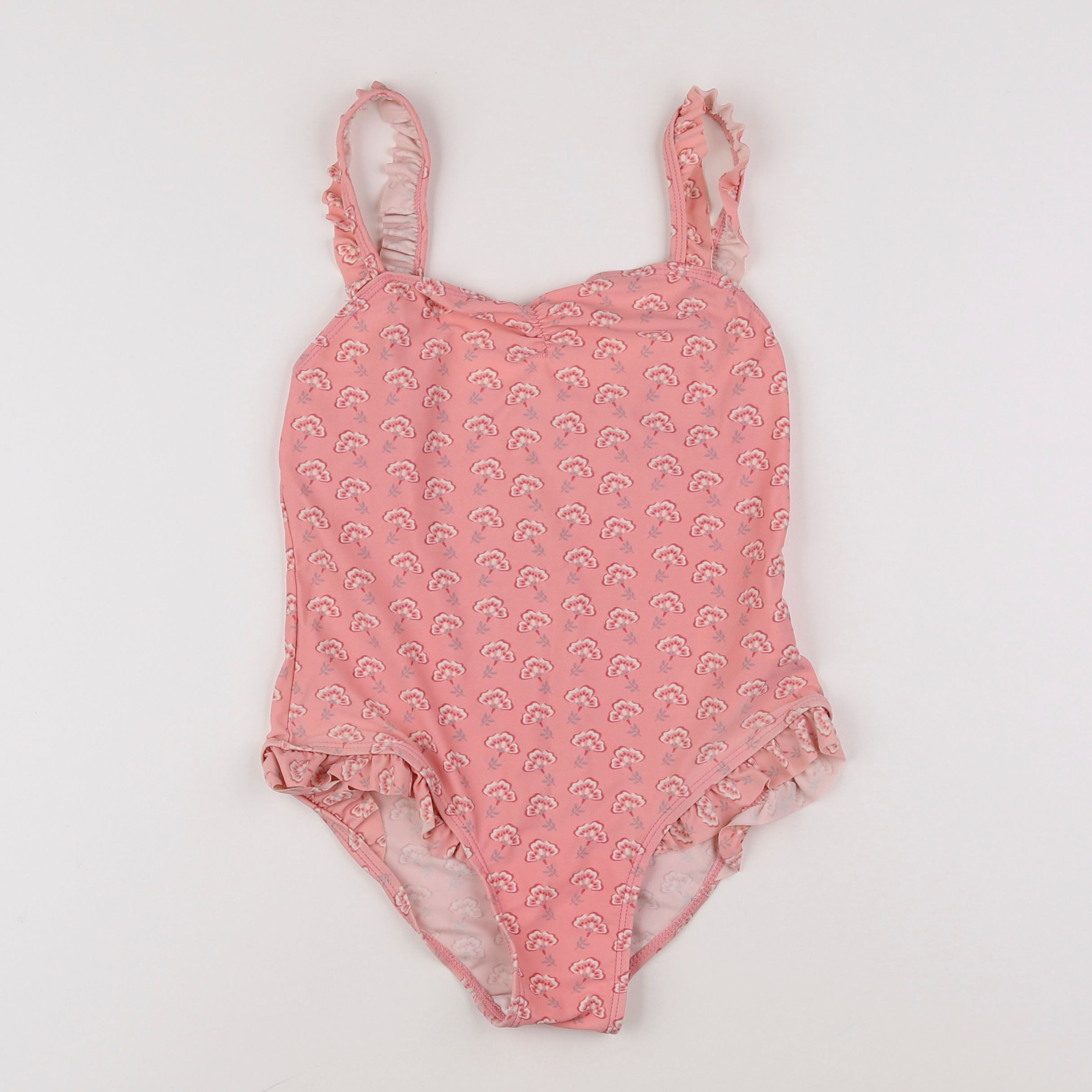 Vertbaudet - maillot de bain rose - 10 ans