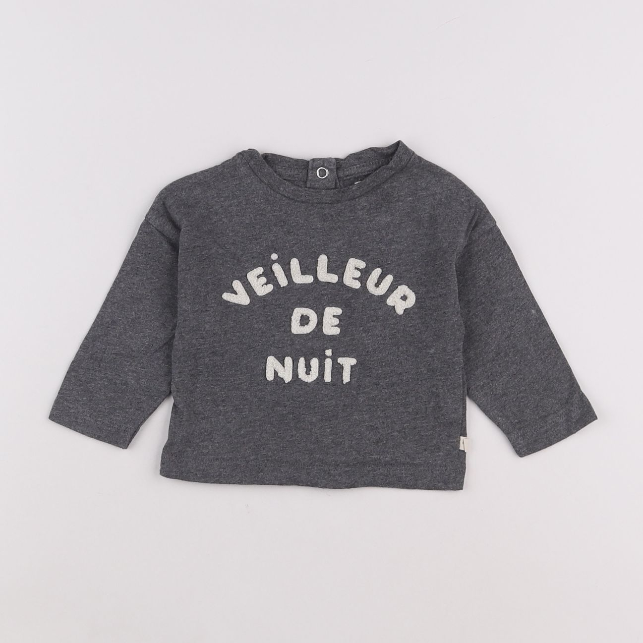 Les Petites Choses - tee-shirt gris - 3 mois