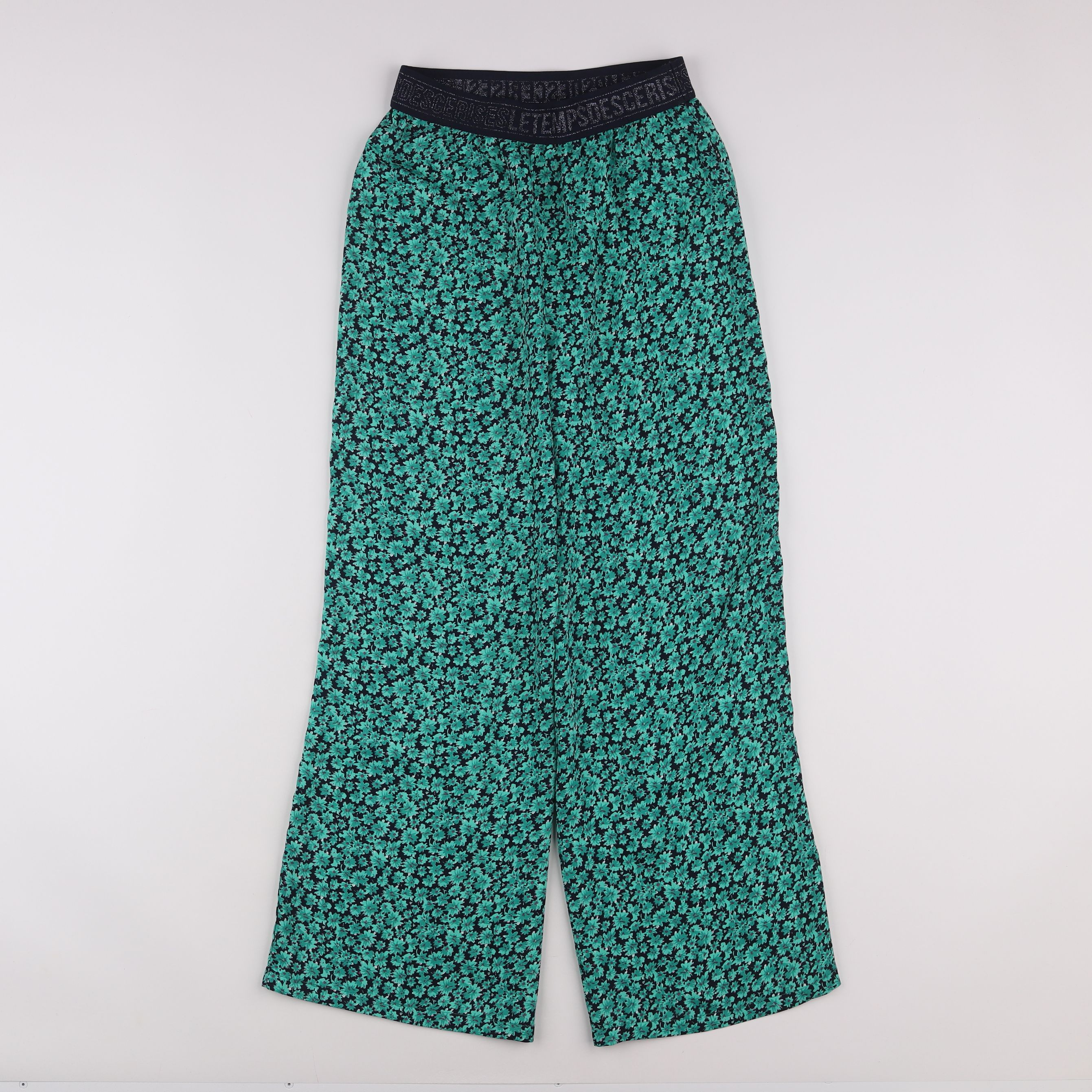 Le temps des cerises  - pantalon vert - 10 ans